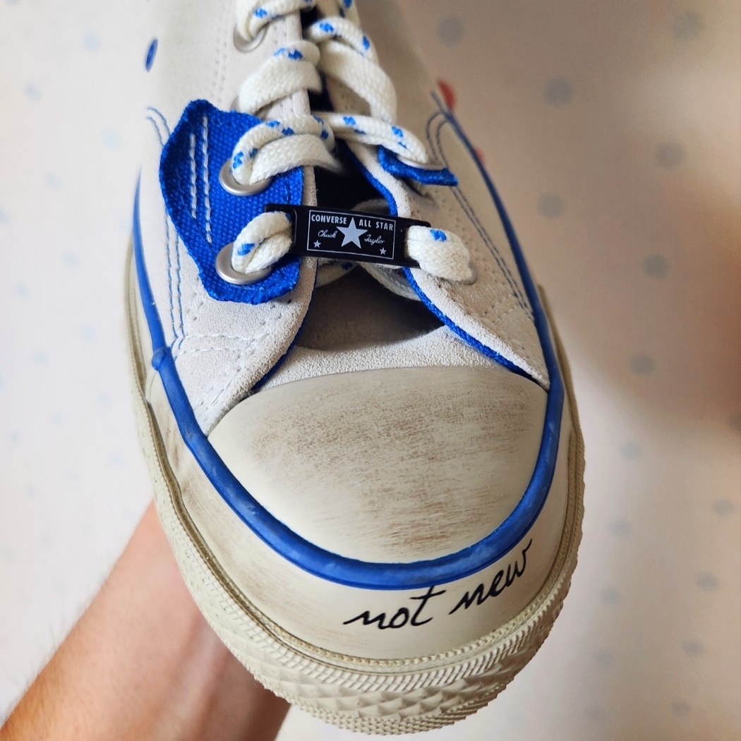 Converse x Ader Error Chuck 70 High White 착용 스타일 - 3