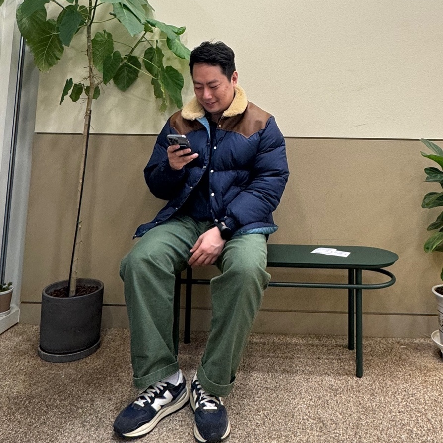 Orslow 5002 US Army Fatigue Pants Green, New Balance 5740 Vintage Lux Eclipse 착용 스타일
