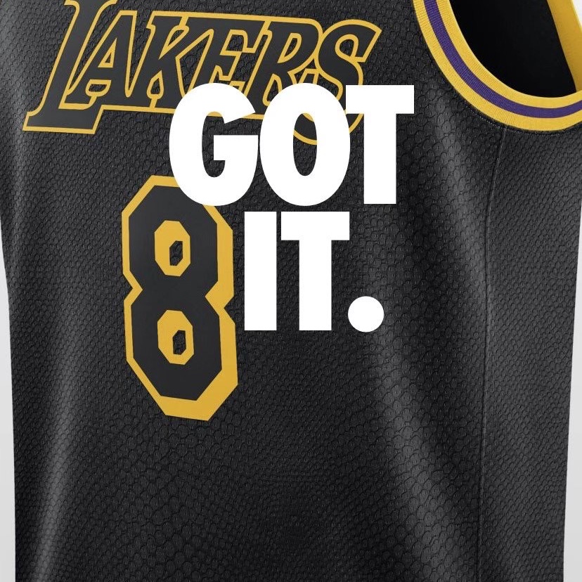 Nike Kobe Bryant LA Lakers City Edition Swingman Jersey Black (FN7297-010), Adidas Yeezy Boost 350 V2 Zebra 2017/2019/2020 착용 스타일 - 1