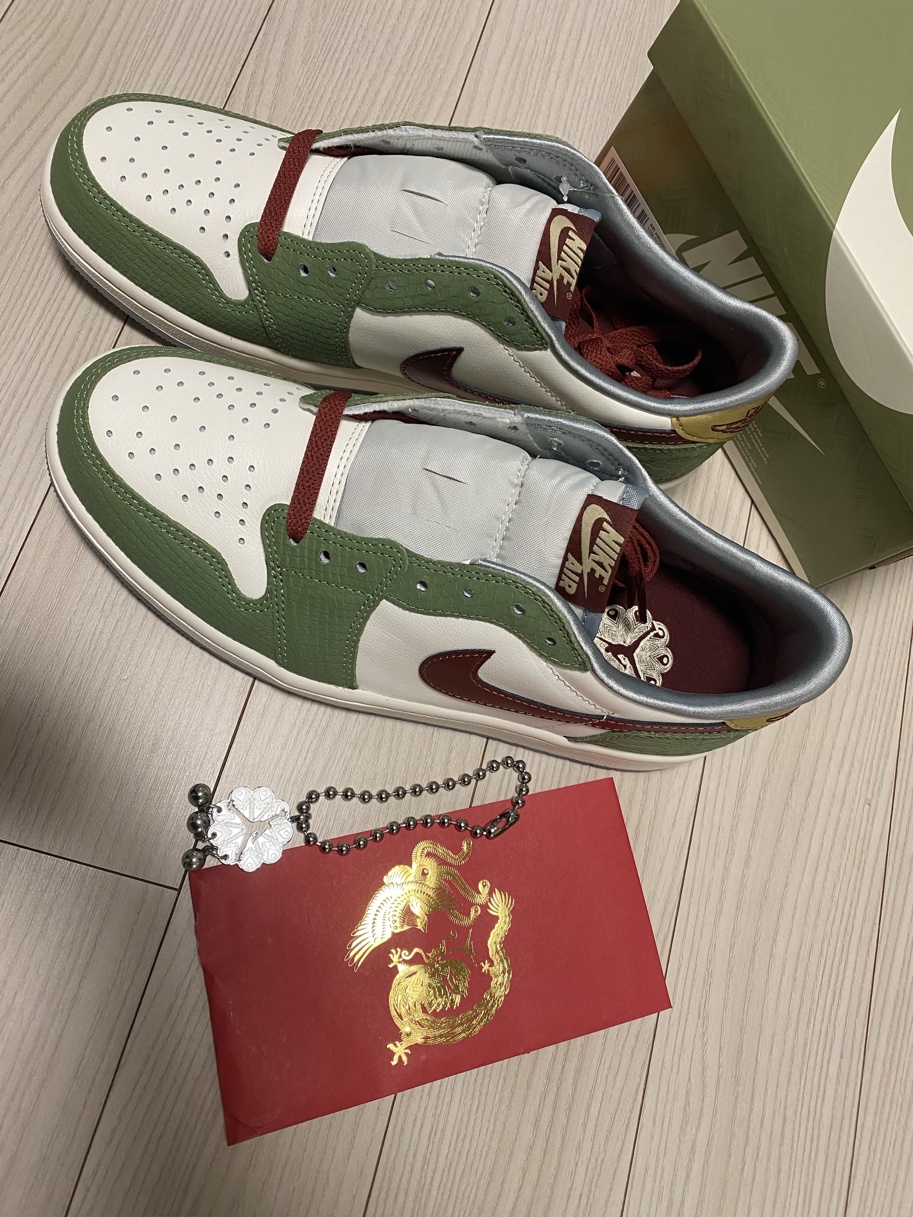 Jordan 1 Retro Low OG Chinese New Year 착용 스타일