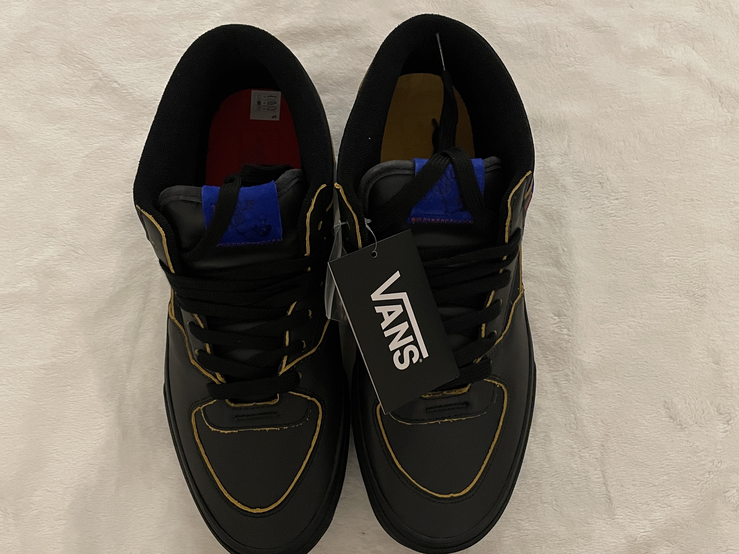 Vans x IAB Studio Half Cab Black Purple 착용 스타일 - 2