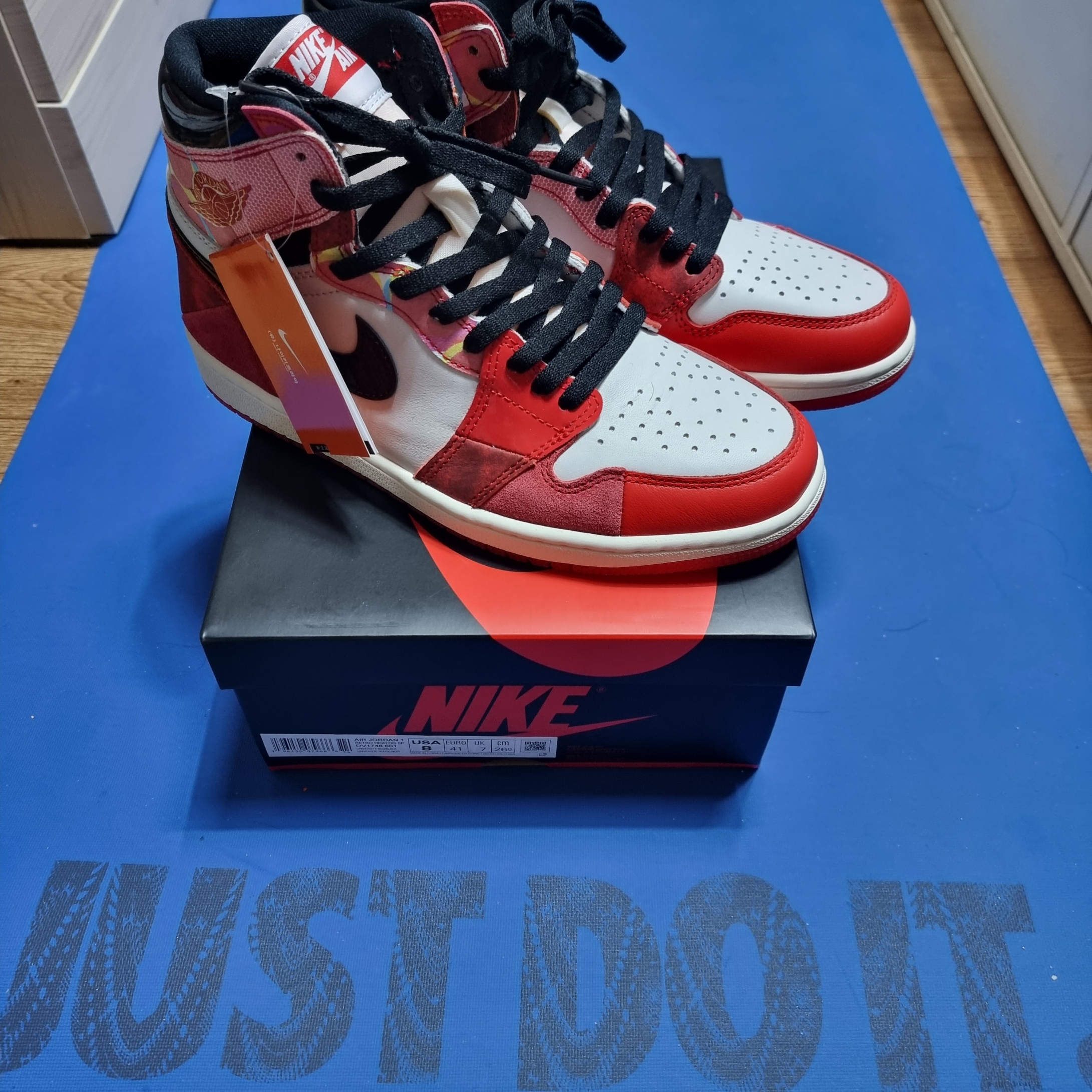 Jordan 1 Retro High Spider-Man Next Chapter 착용 스타일