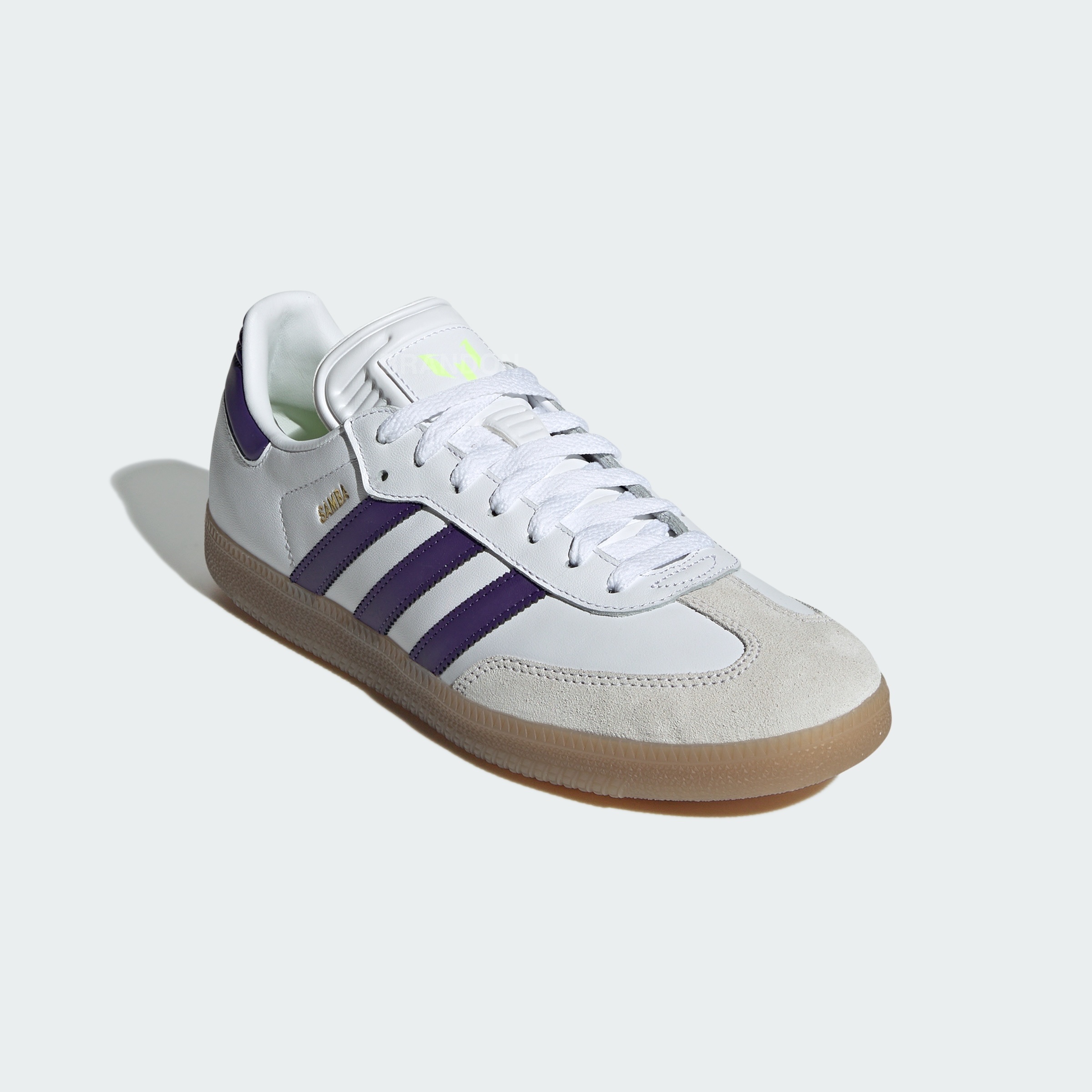 Adidas Samba OG Cloud White, Adidas Samba OG Black White Gum 착용 스타일 - 2