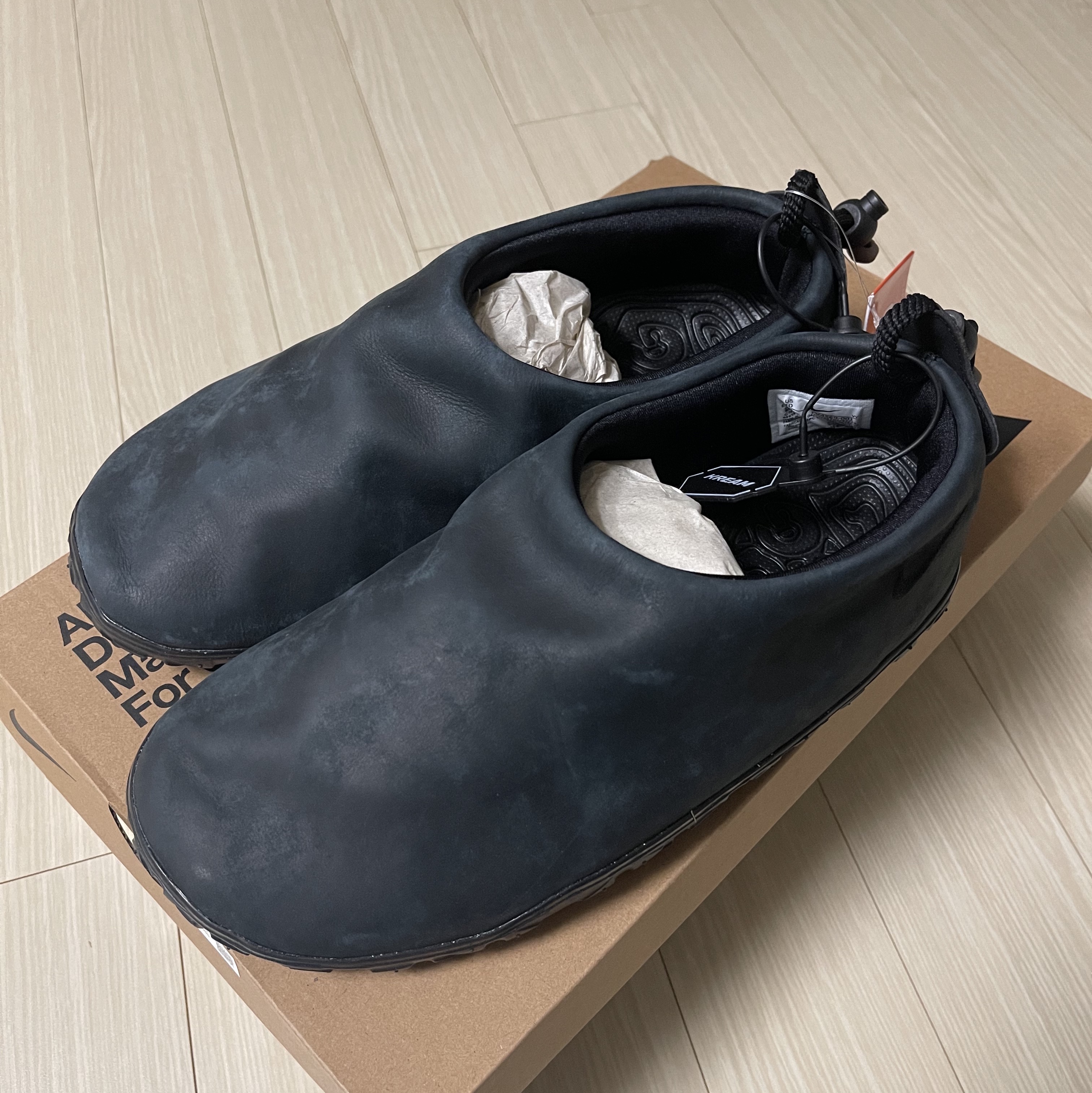 Nike ACG Moc PRM Black Leather 착용 스타일 - 2