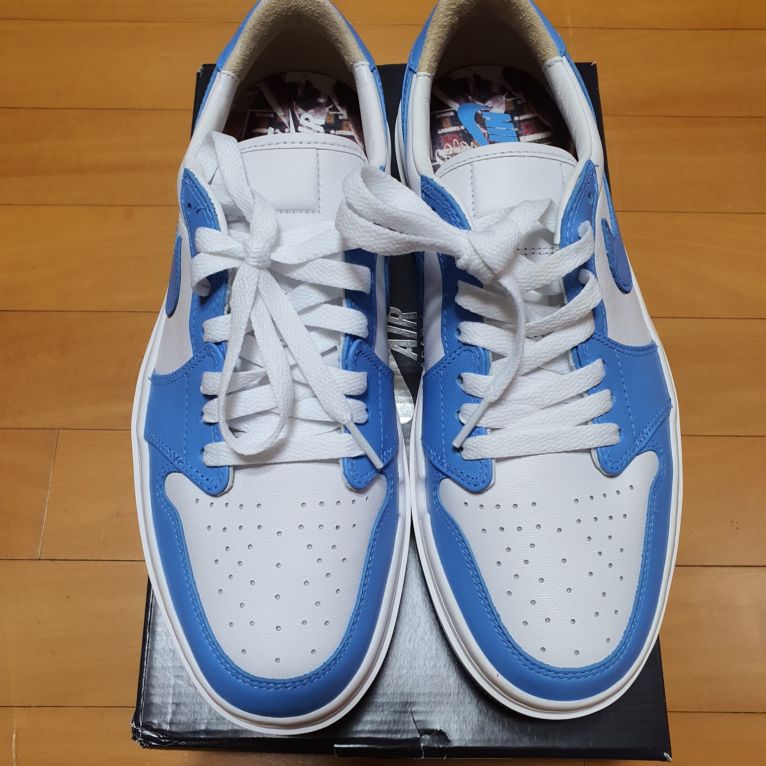 (W) Jordan 1 Elevate Low SE University Blue 착용 스타일