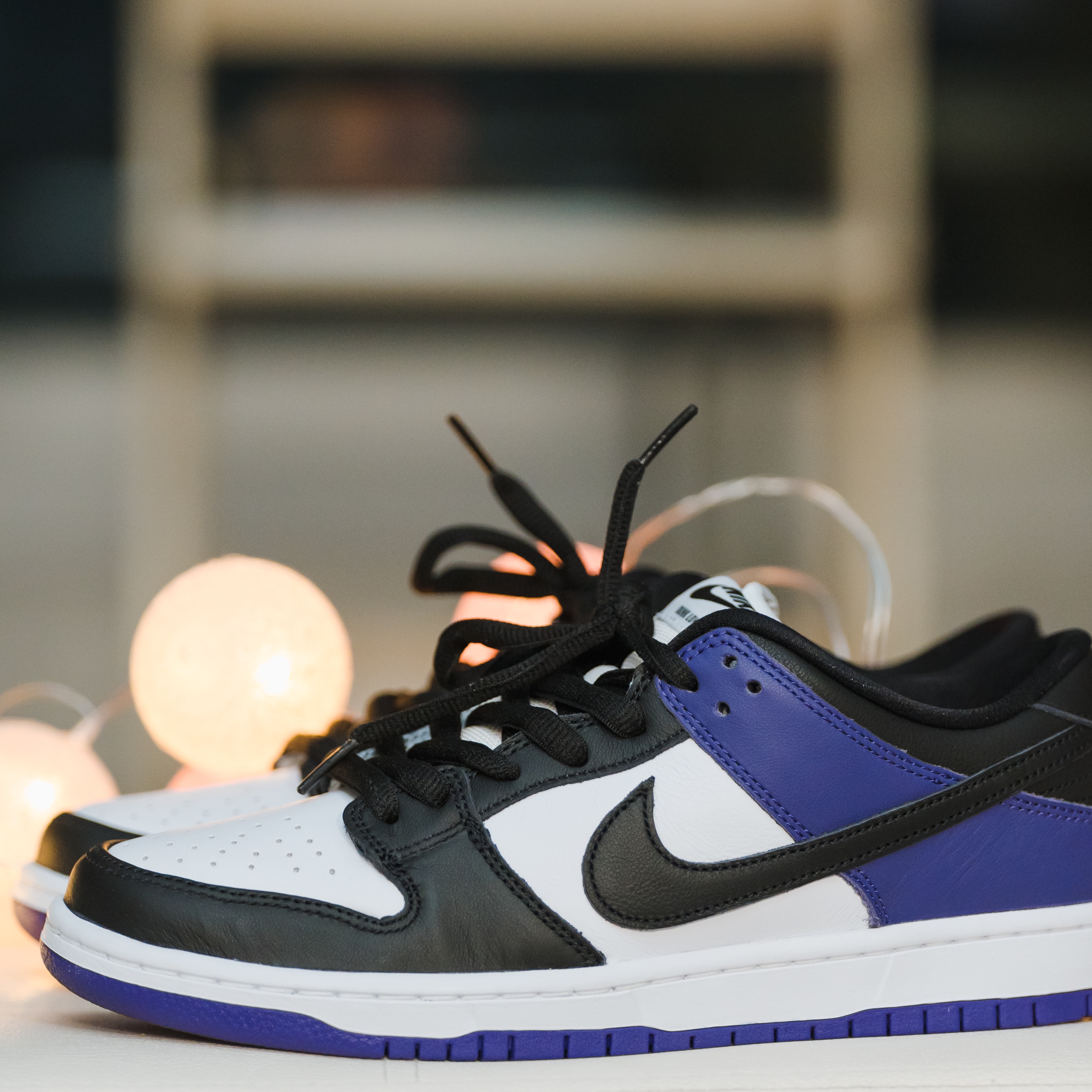 Nike SB Dunk Low Pro Court Purple 착용 스타일 - 5