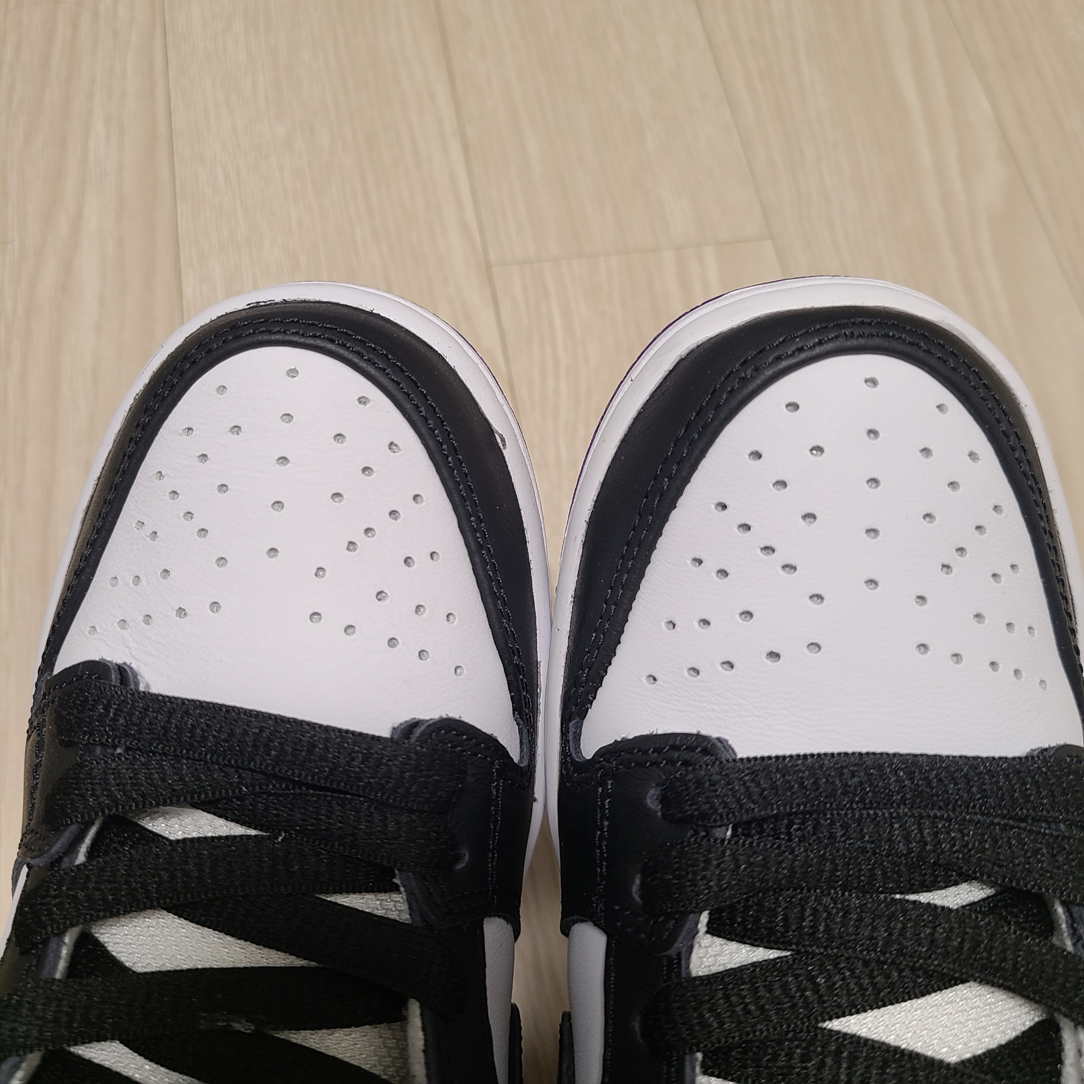 Nike SB Dunk Low Pro Court Purple 착용 스타일 - 4