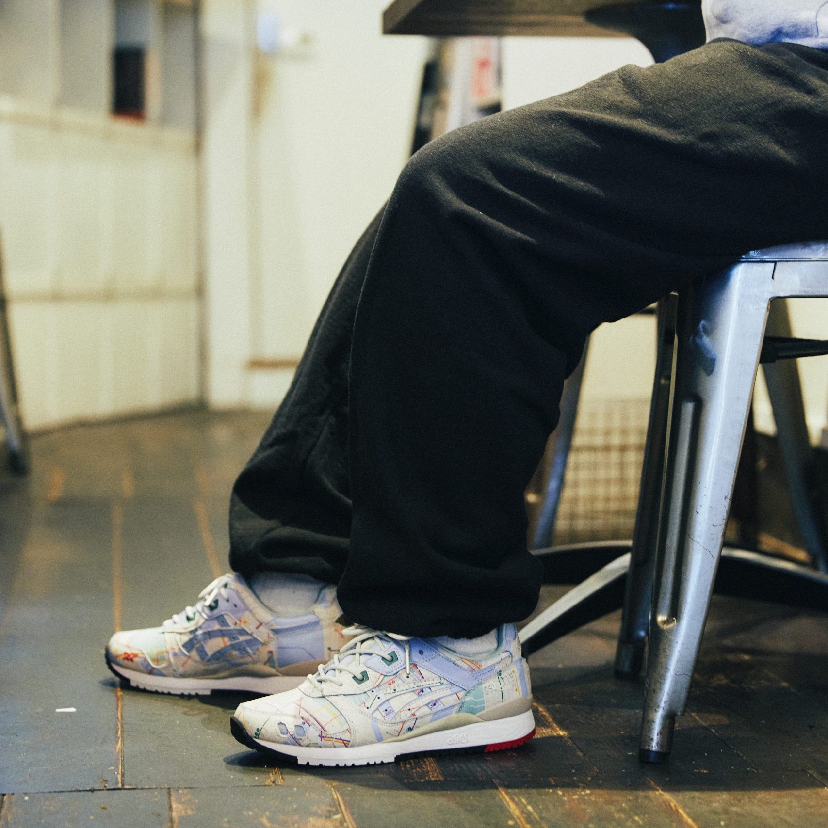 Asics x Atmos Gel-Lyte III OG Subway Pack NYC 착용 스타일 - 1