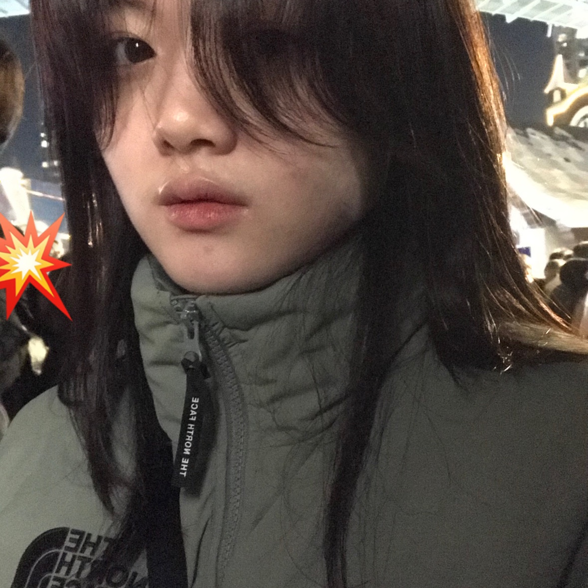 The North Face On Ball Jacket Khaki 착용 스타일 - 3