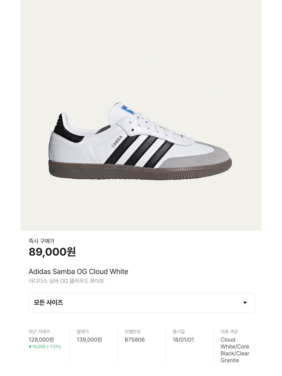 Adidas Samba OG Cloud White, New Balance 530 White 착용 스타일 - 6