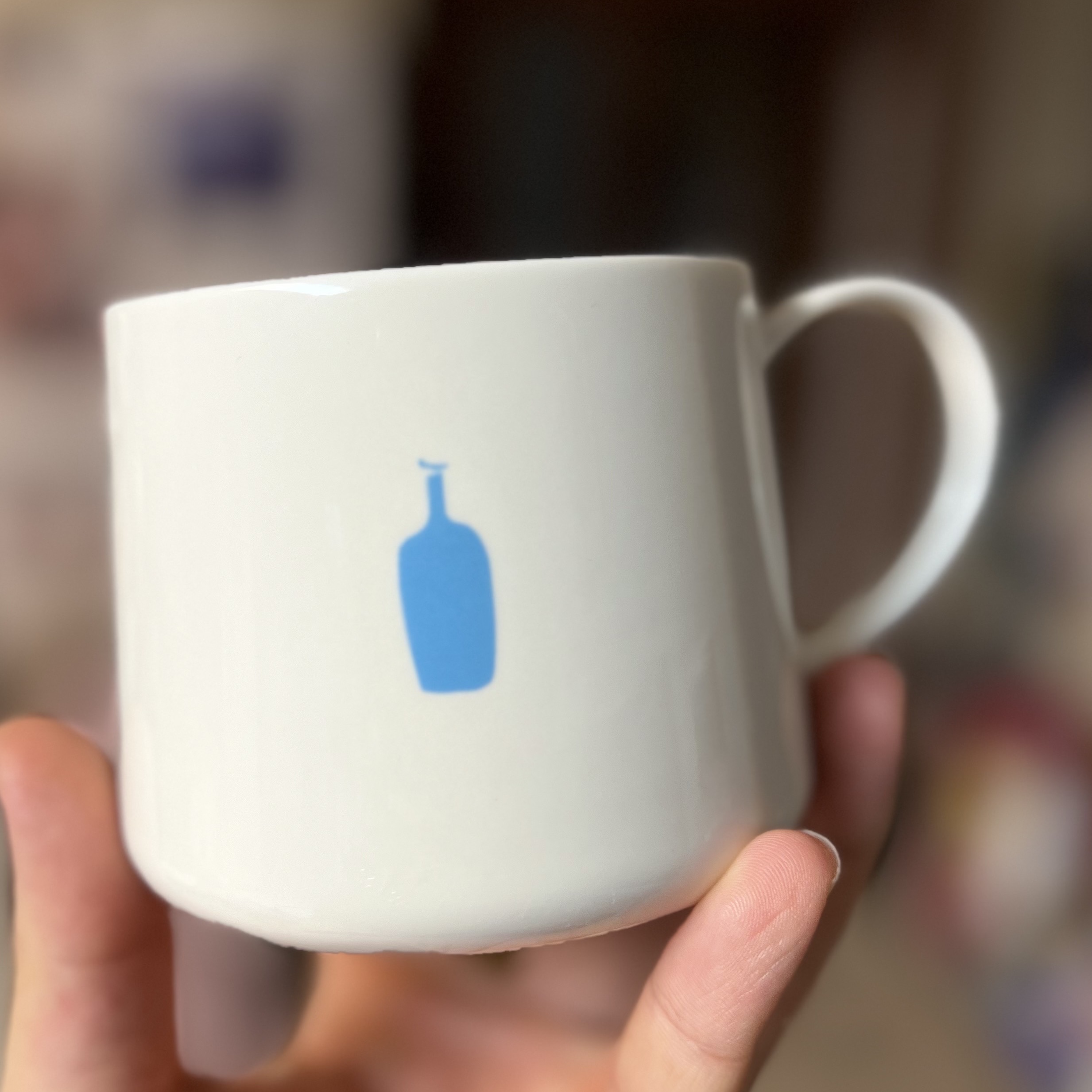Human Made x Blue Bottle Coffee Kiyosumi Mug White 착용 스타일 - 2