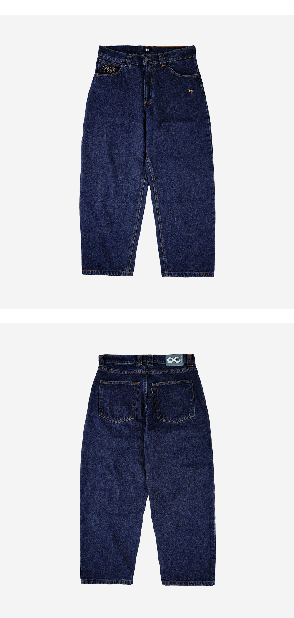 magenta skateboard デニム ライトブルー M