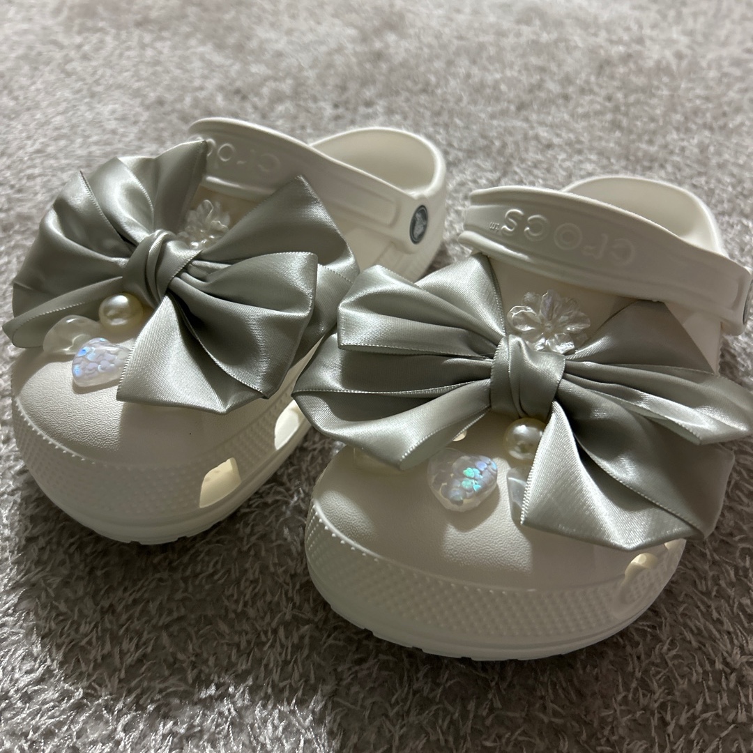 Crocs Baya Clog White 착용 스타일 - 2