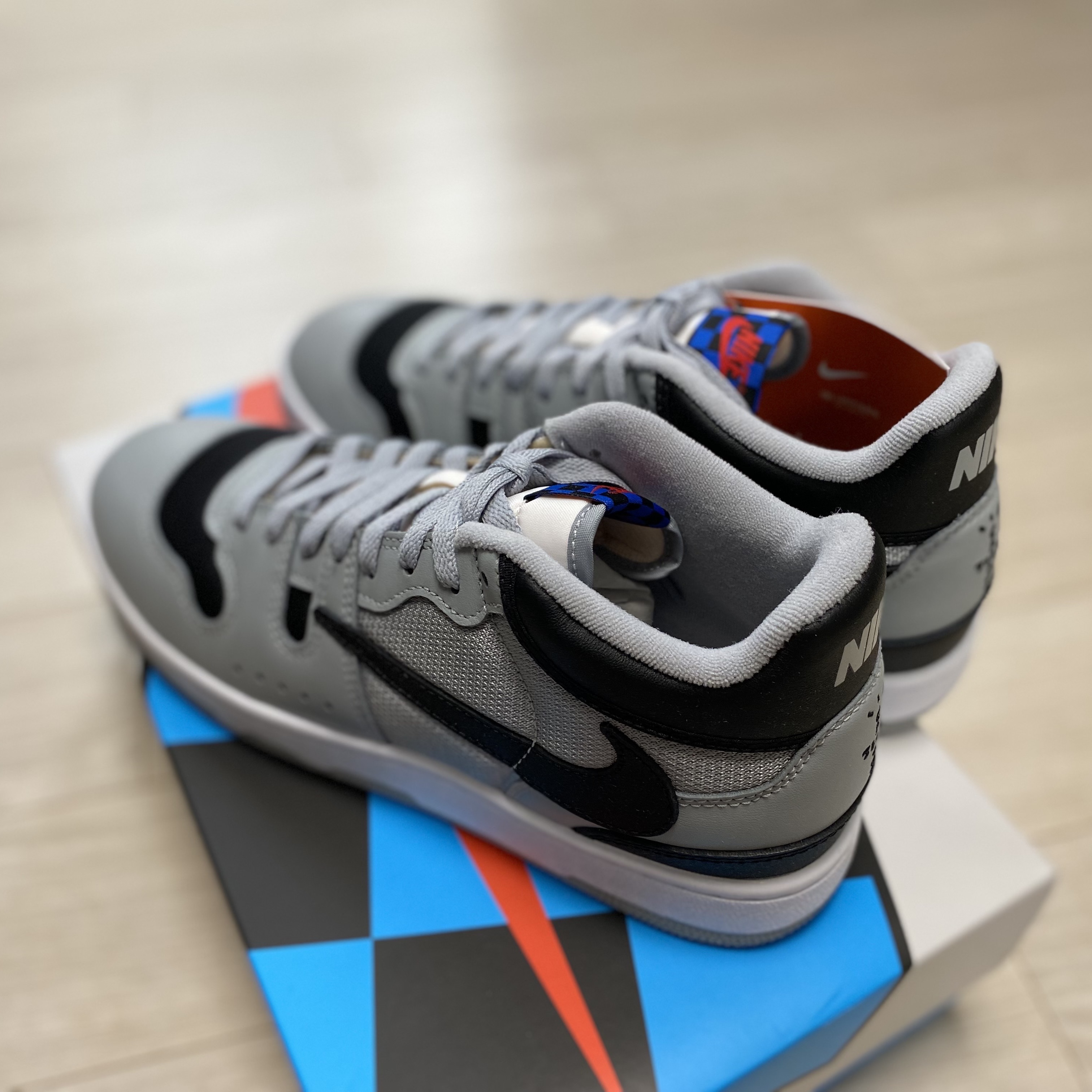 Nike x Travis Scott Mac Attack SP Light Smoke Grey 착용 스타일