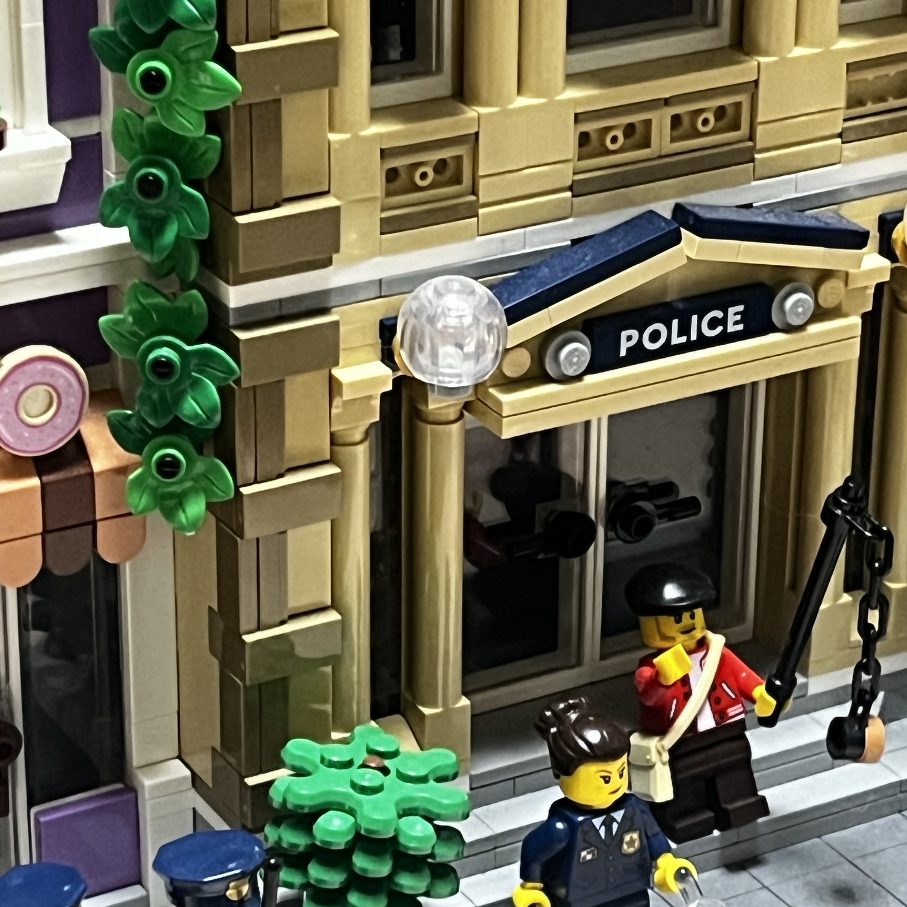 Lego Police Station 착용 스타일