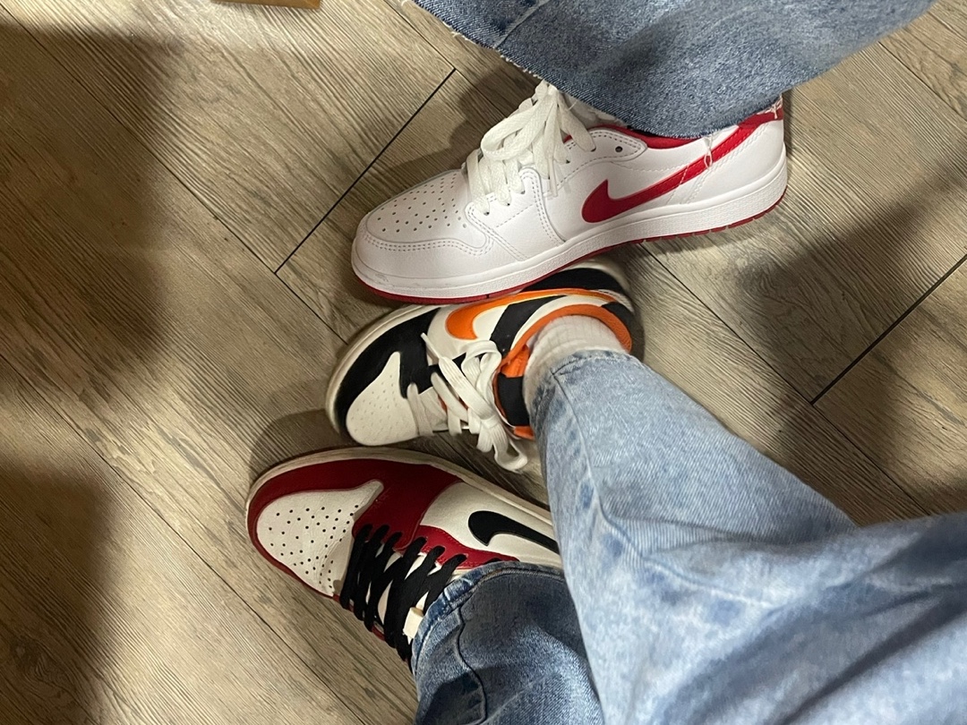 (PS) Nike Dunk Low PRM Halloween 착용 스타일
