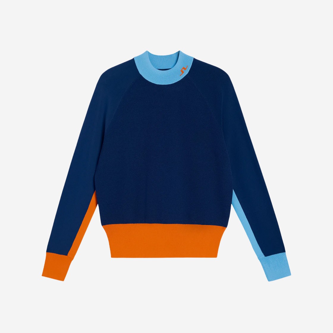 (W) J.Lindeberg Zoe Knitted Sweater Estate Blue 상세 이미지 1