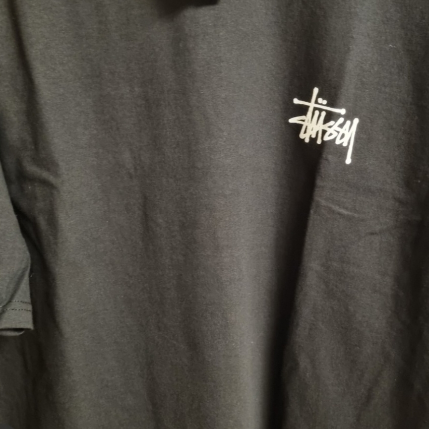 Stussy Basic Stussy T-Shirt Black 2023 착용 스타일