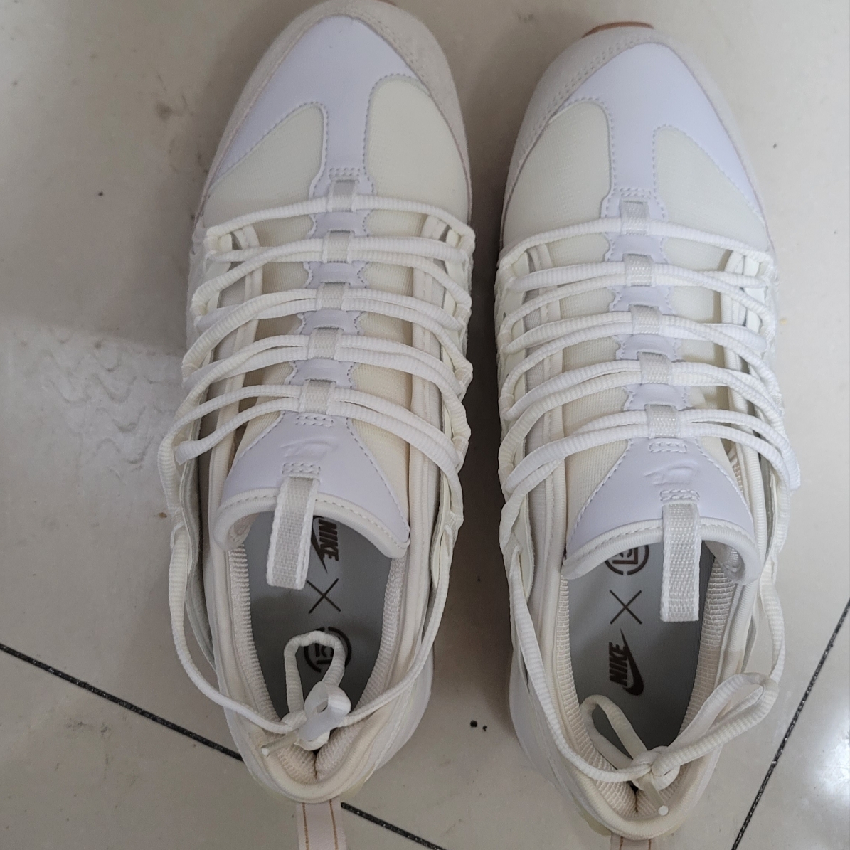 Nike x Clot Zoom Haven 97 White Gum 착용 스타일