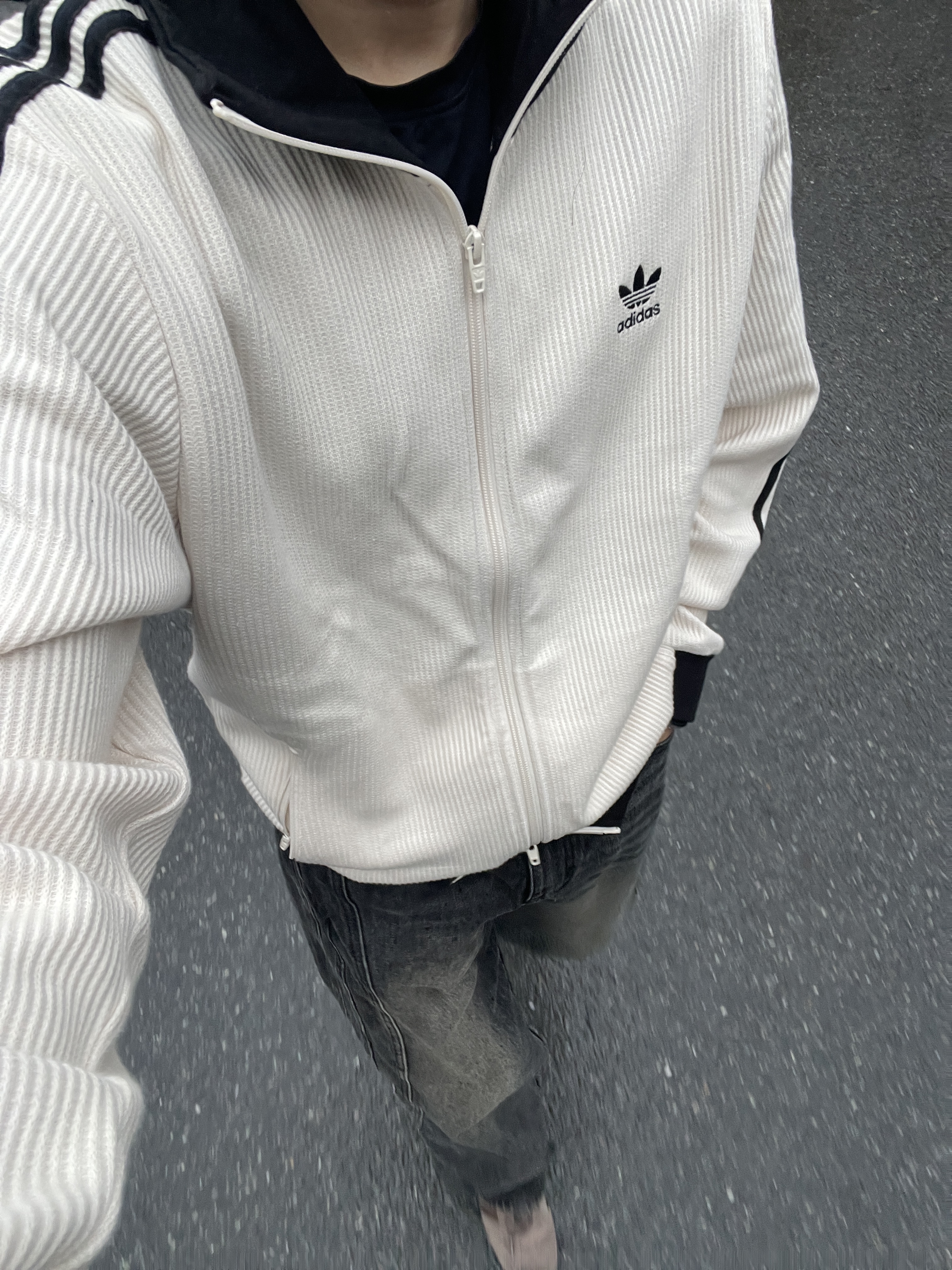 Adidas Adicolor Classic Waffle Beckenbauer Track Jacket Wonder White - US Sizing, Adidas Gazelle Earth Strata Brown Gum 착용 스타일