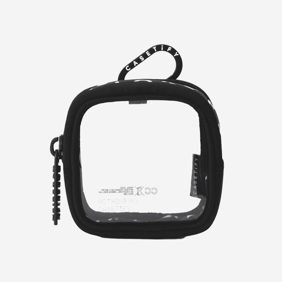 Nothing X Casetify Ear (2) Mini Pouch Black 상세 이미지 1