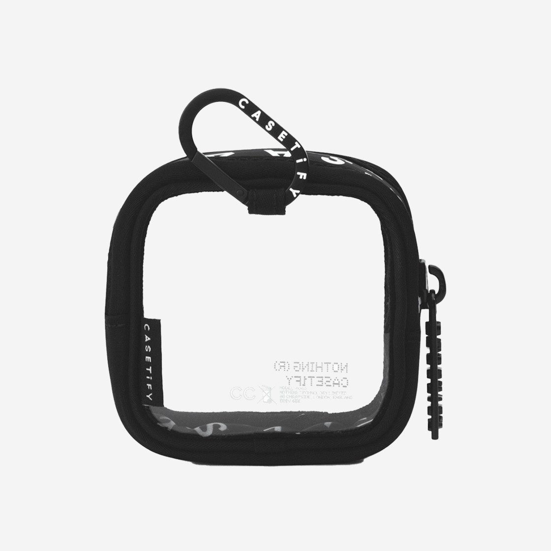 Nothing X Casetify Ear (2) Mini Pouch Black 상세 이미지 2