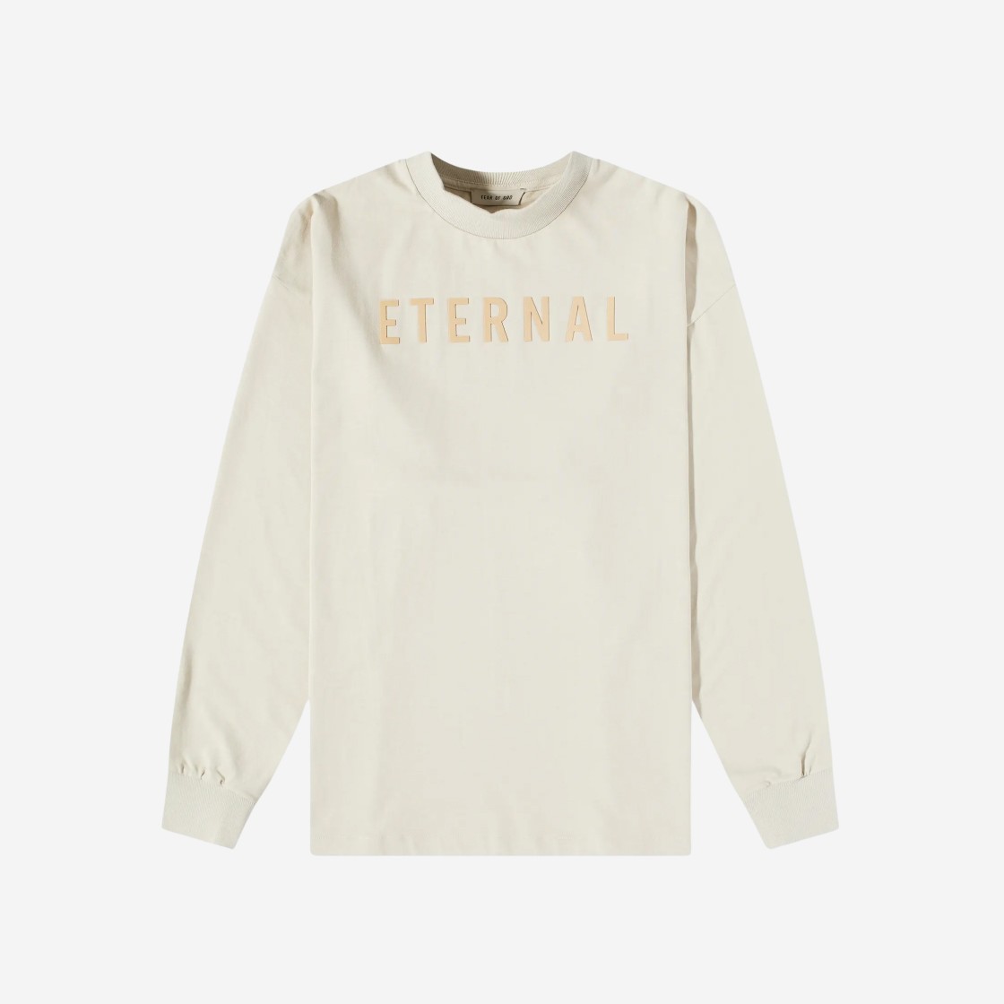 Fear Of God Eternal Cotton Long Sleeve T-Shirt Warm Heather Oatmeal 상세 이미지 1