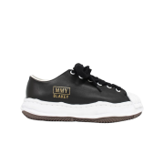 Maison Mihara Yasuhiro Blakey OG Sole Seamless Leather Low-top Sneakers Black