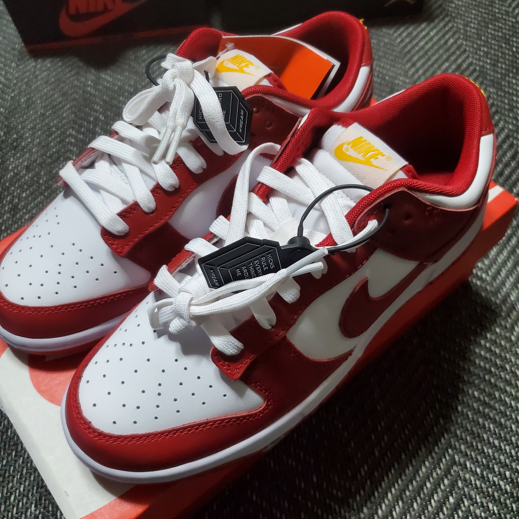 Nike Dunk Low Retro Gym Red 착용 스타일