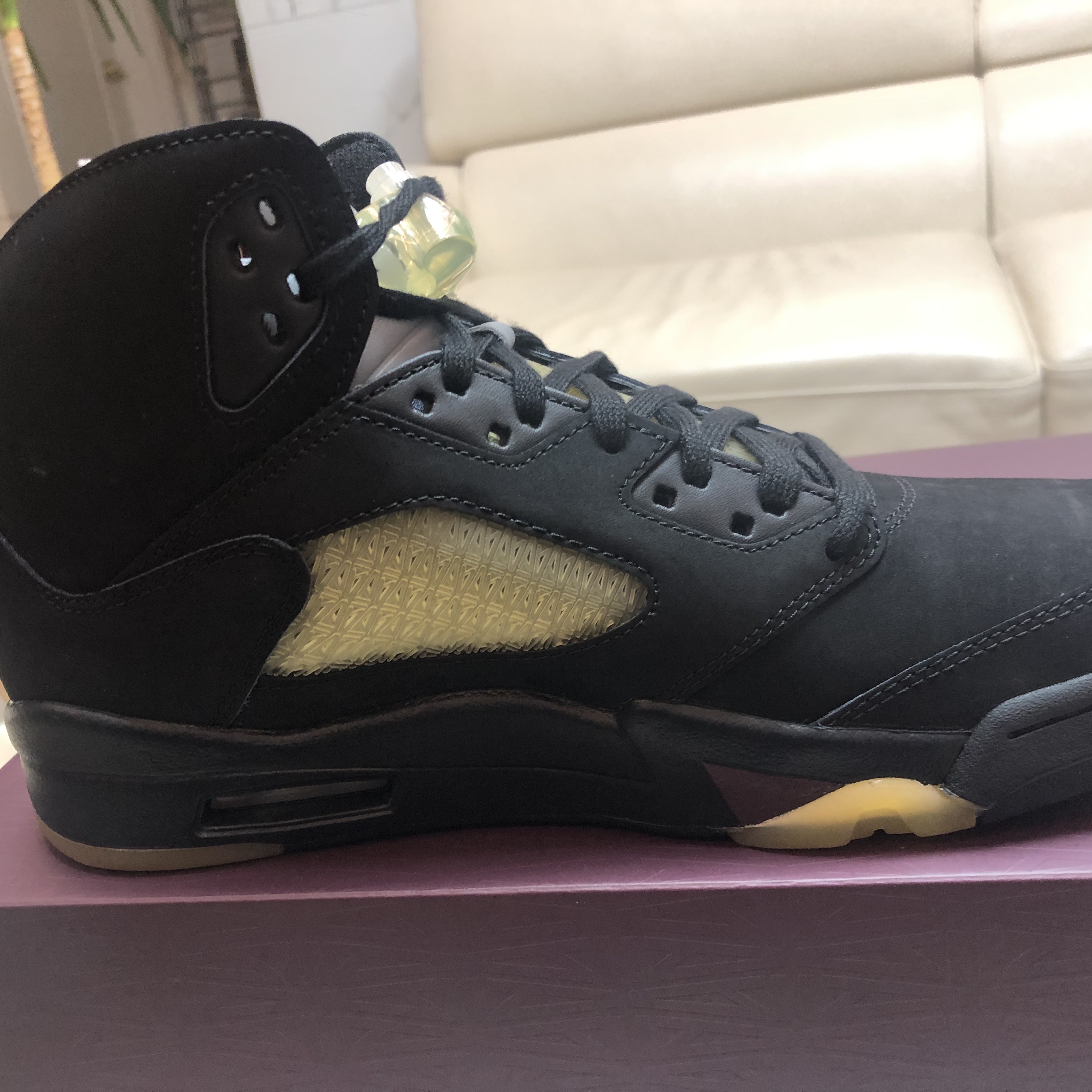 Jordan 5 x A Ma Maniere Retro Dusk 착용 스타일 - 9