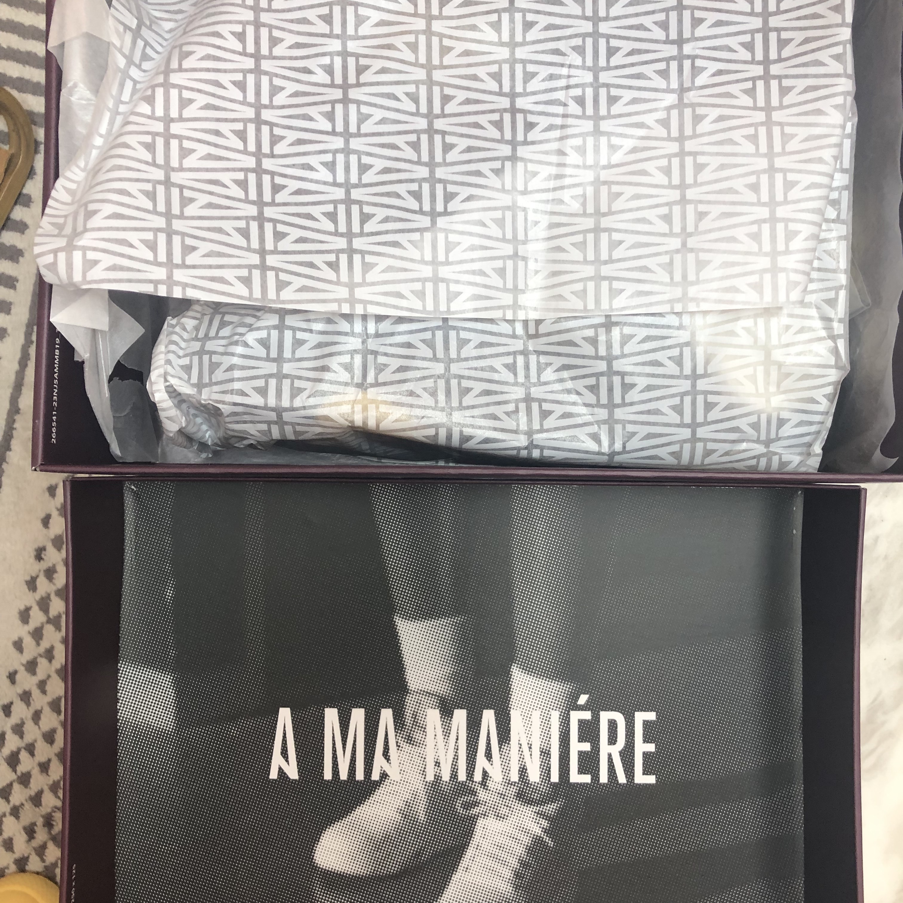 Jordan 5 x A Ma Maniere Retro Dusk 착용 스타일 - 1
