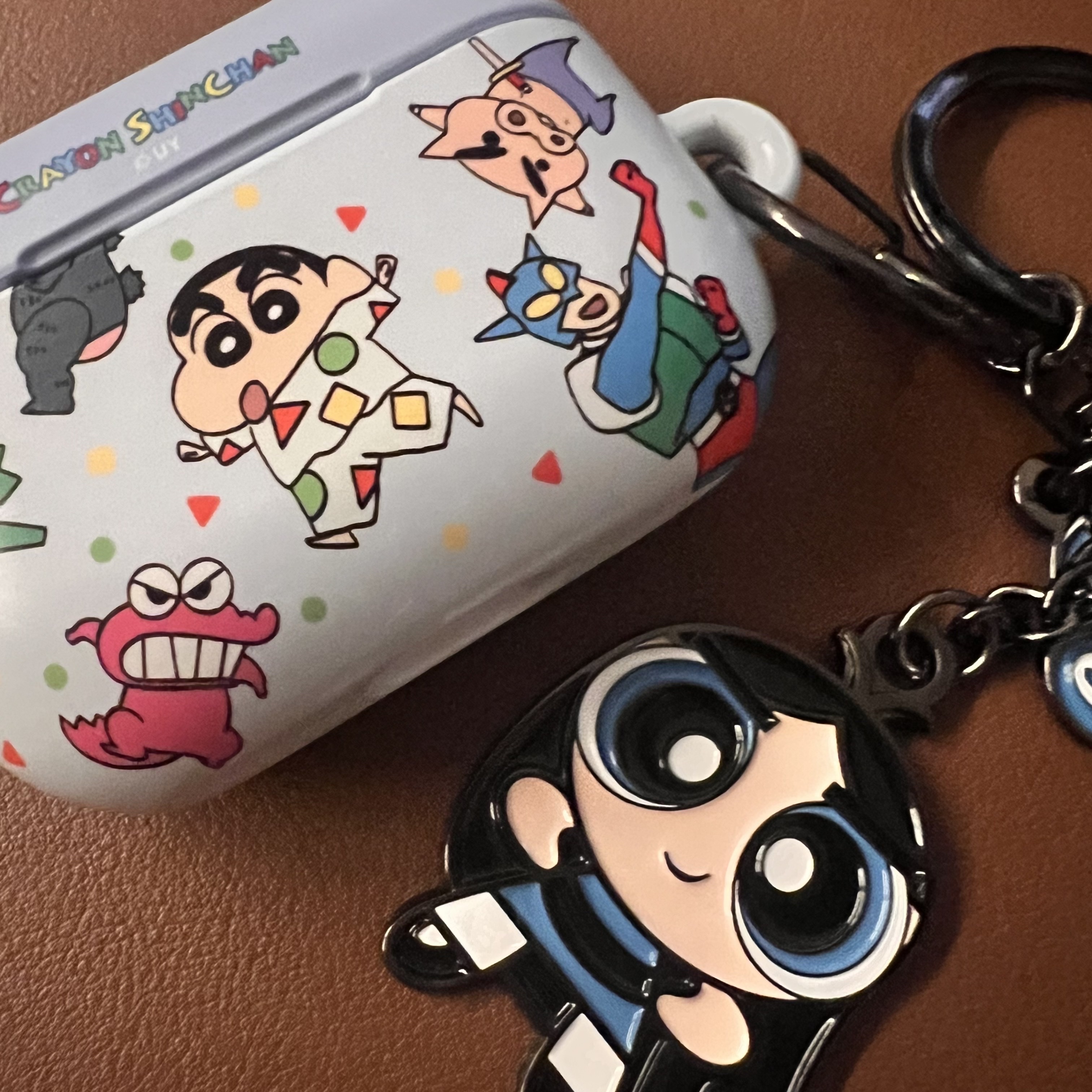 NewJeans x The Powerpuff Girls Metal Keyring Minji 착용 스타일