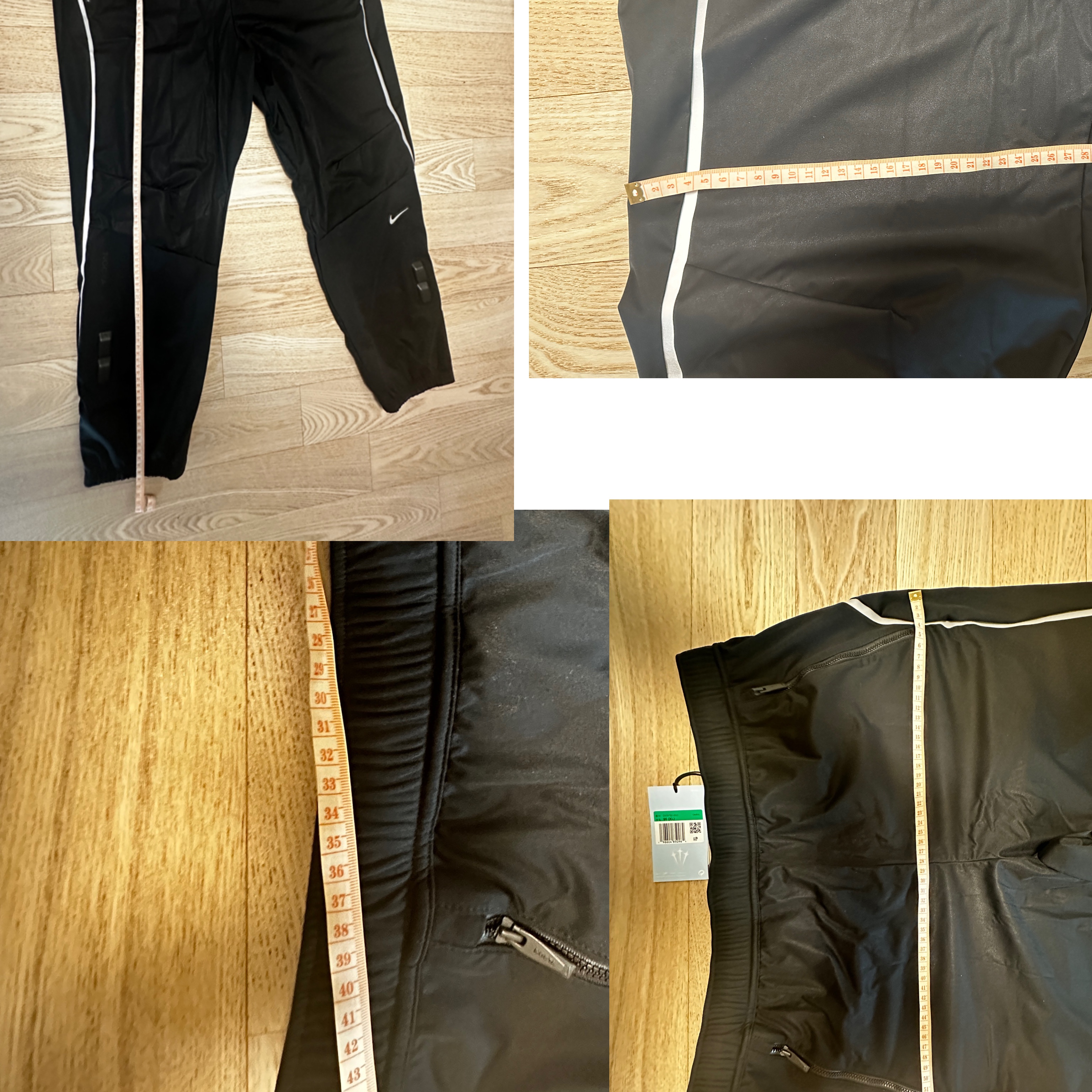 Nike x Drake Nocta Basketball Warmup Pants Black (DV3732-010), Nike x Drake Nocta Basketball Warmup Jacket Black (DV3661-010) 착용 스타일 - 1
