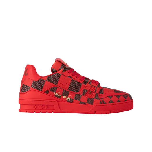 Louis Vuitton LV Trainer Sneakers Red