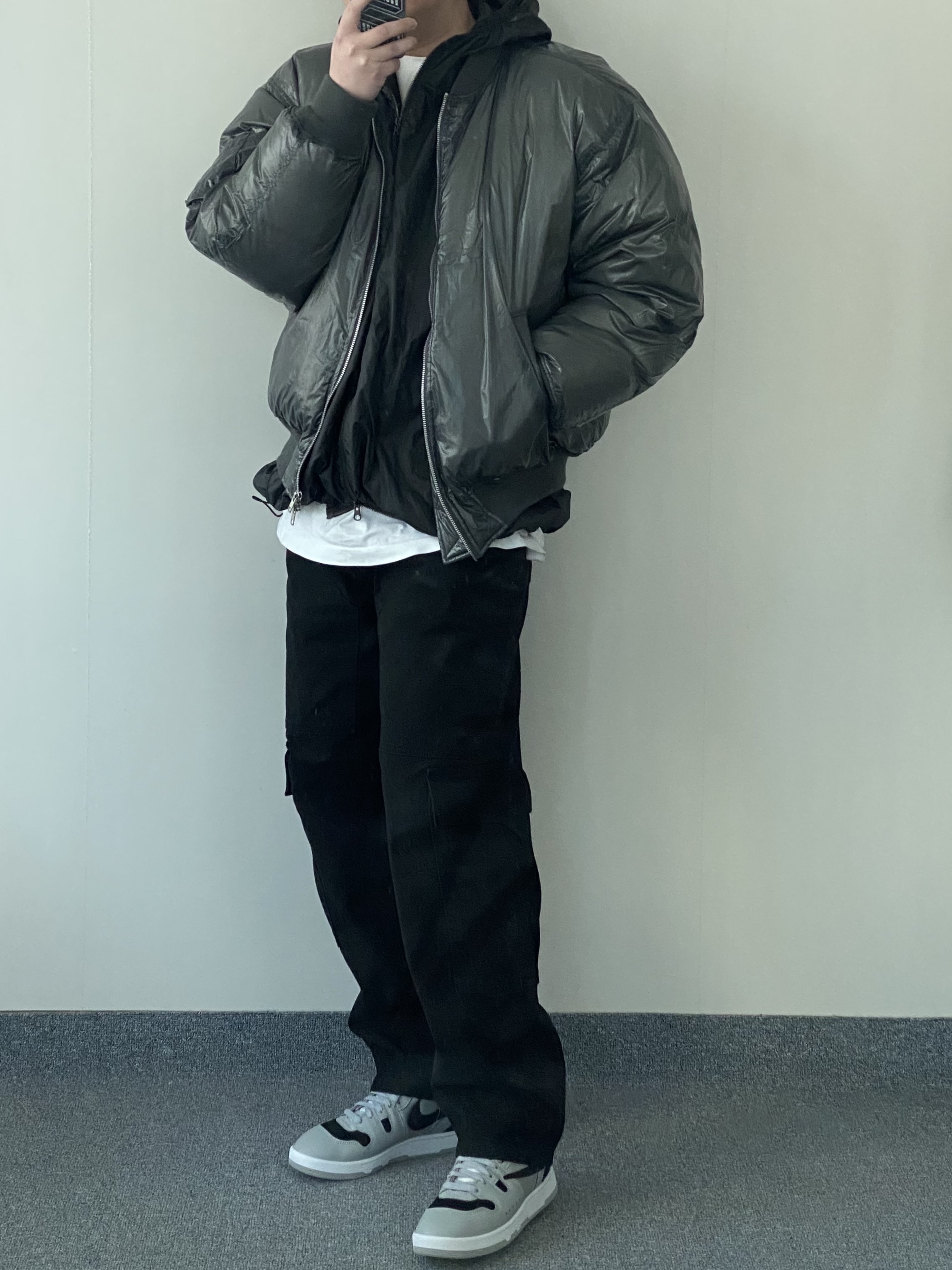 Nike x Travis Scott Mac Attack SP Light Smoke Grey 착용 스타일