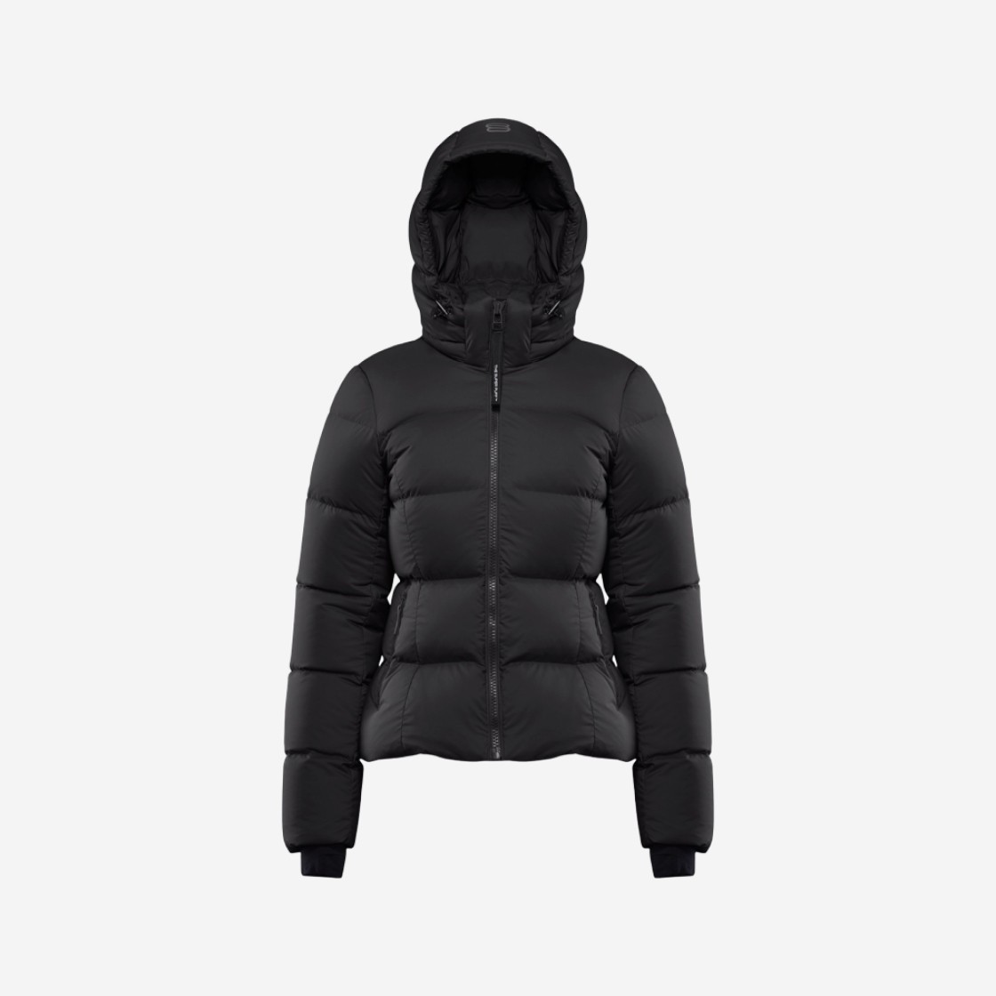 (W) Aritzia The Supersnug Puff Climatte Japanese Ripstop Goose Down Slim Fit Puffer Jacket Black 상세 이미지 1