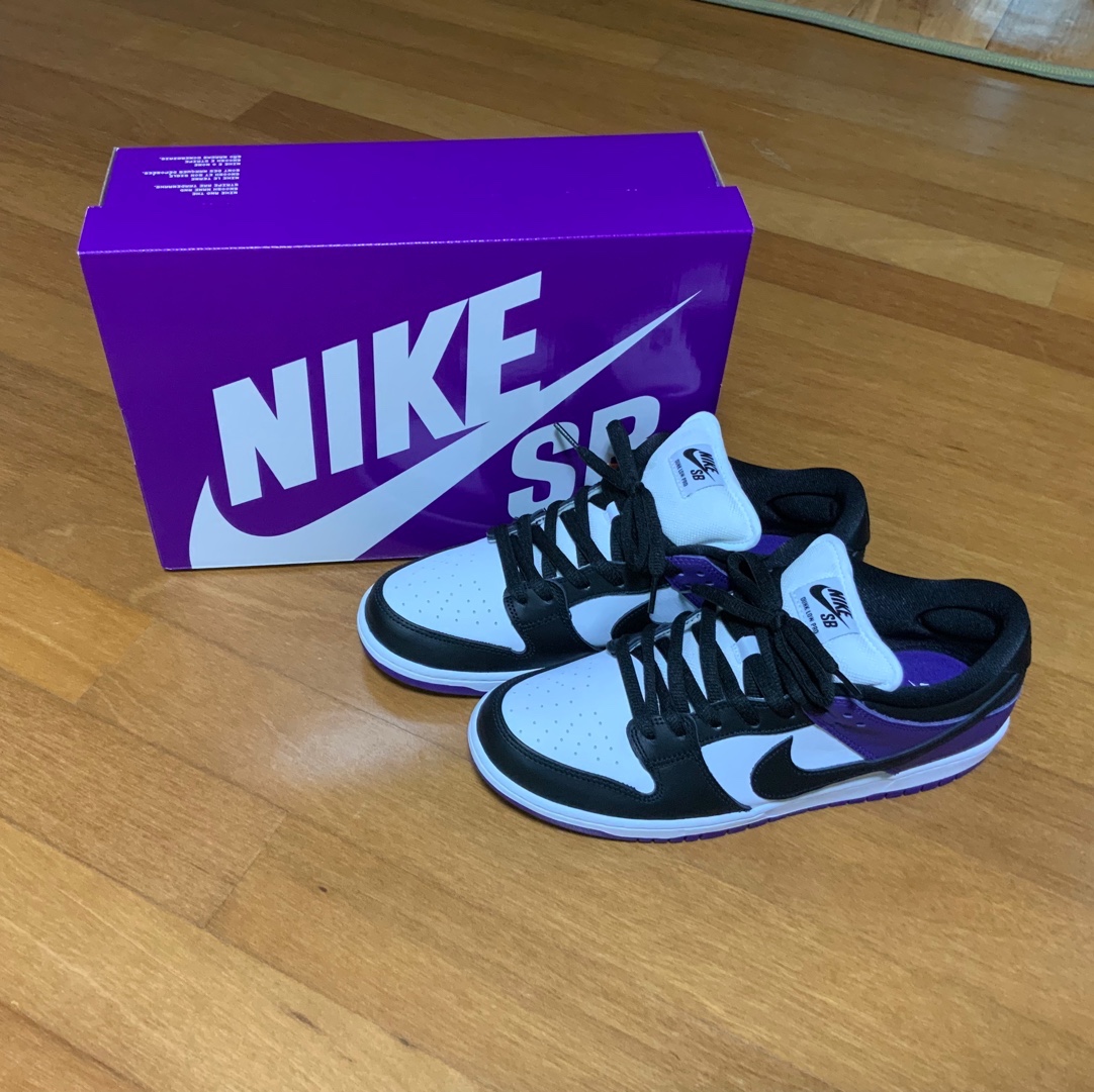 Nike SB Dunk Low Pro Court Purple 착용 스타일