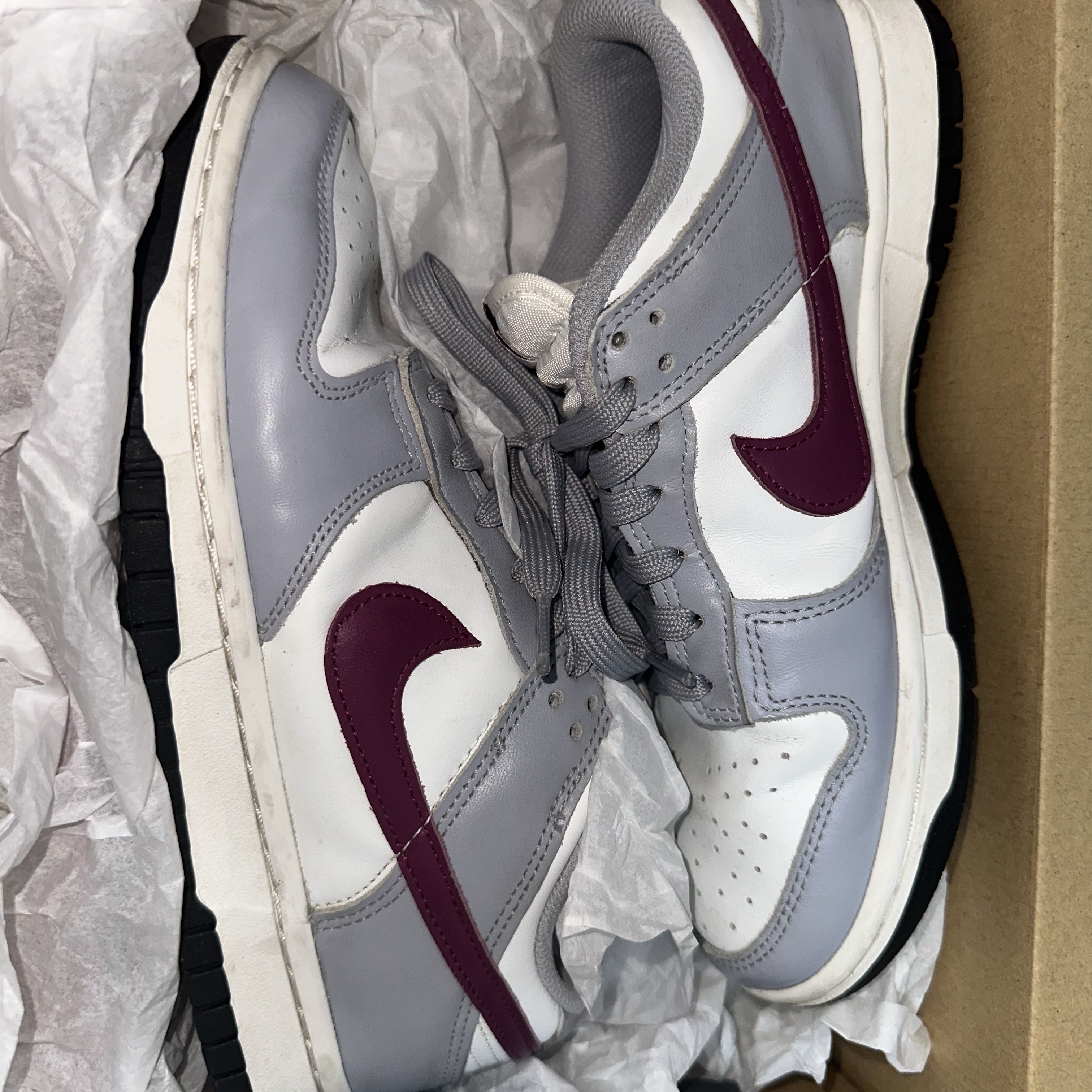 Nike Dunk Low Retro SE Jackpot Malachite, (W) Nike Dunk Low Wolf Grey Rosewood 착용 스타일 - 5