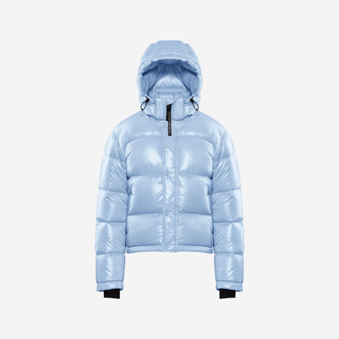 (W) Aritzia The Super Puff Shorty Cropped Goose Down Puffer Jacket Aerial Blue 상세 이미지 1