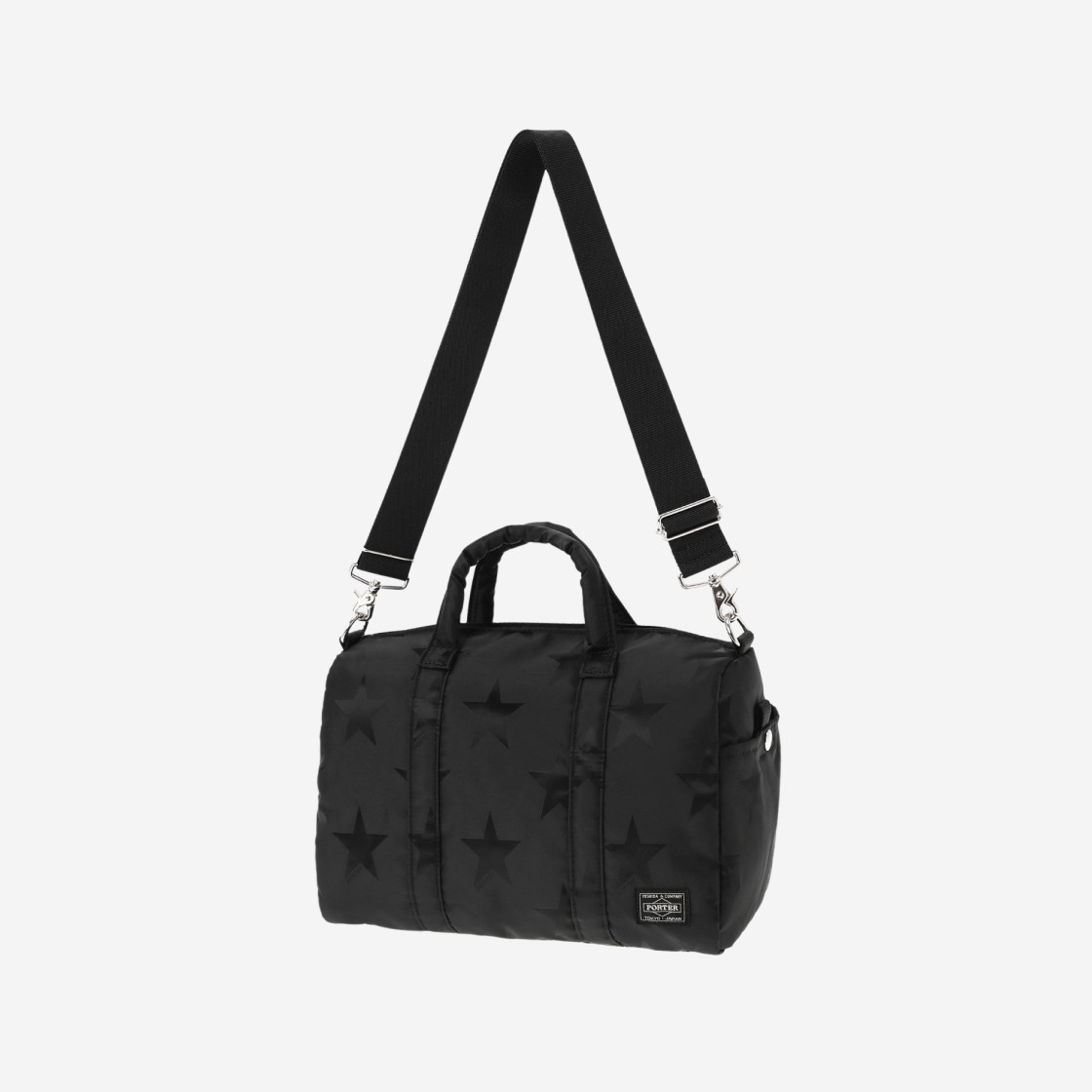 Porter Flag 2Way Short Boston Bag Black 상세 이미지 1