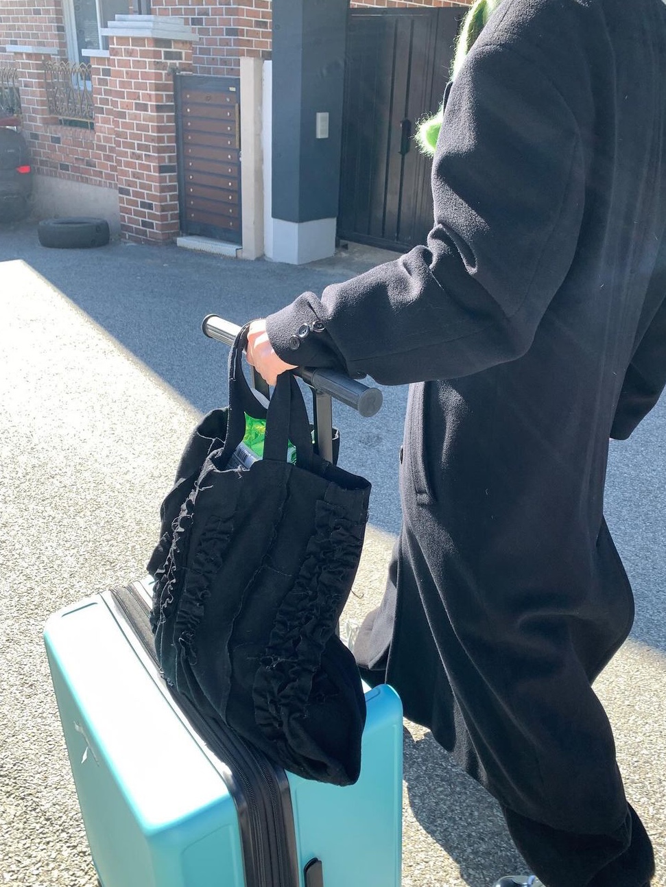 RAWROW R Trunk Square 43+93L / 17+24'' 720 Mint 착용 스타일