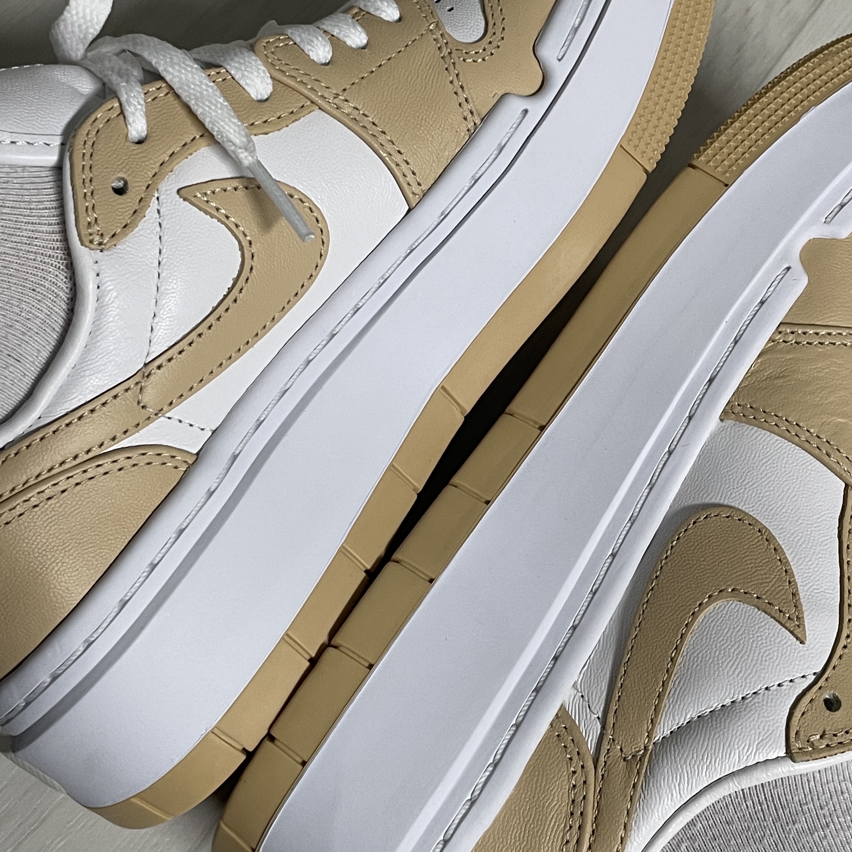 (W) Jordan 1 Elevate Low White Onyx 착용 스타일