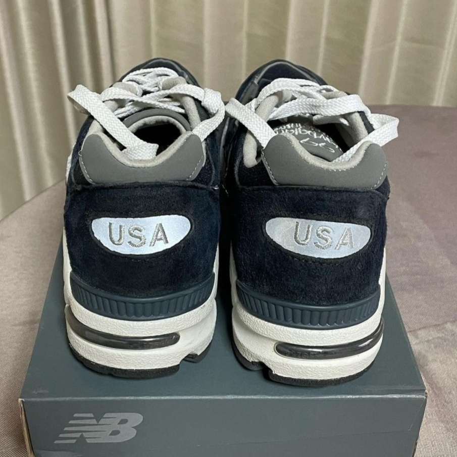 New Balance 990v2 Made in USA Navy  착용 스타일