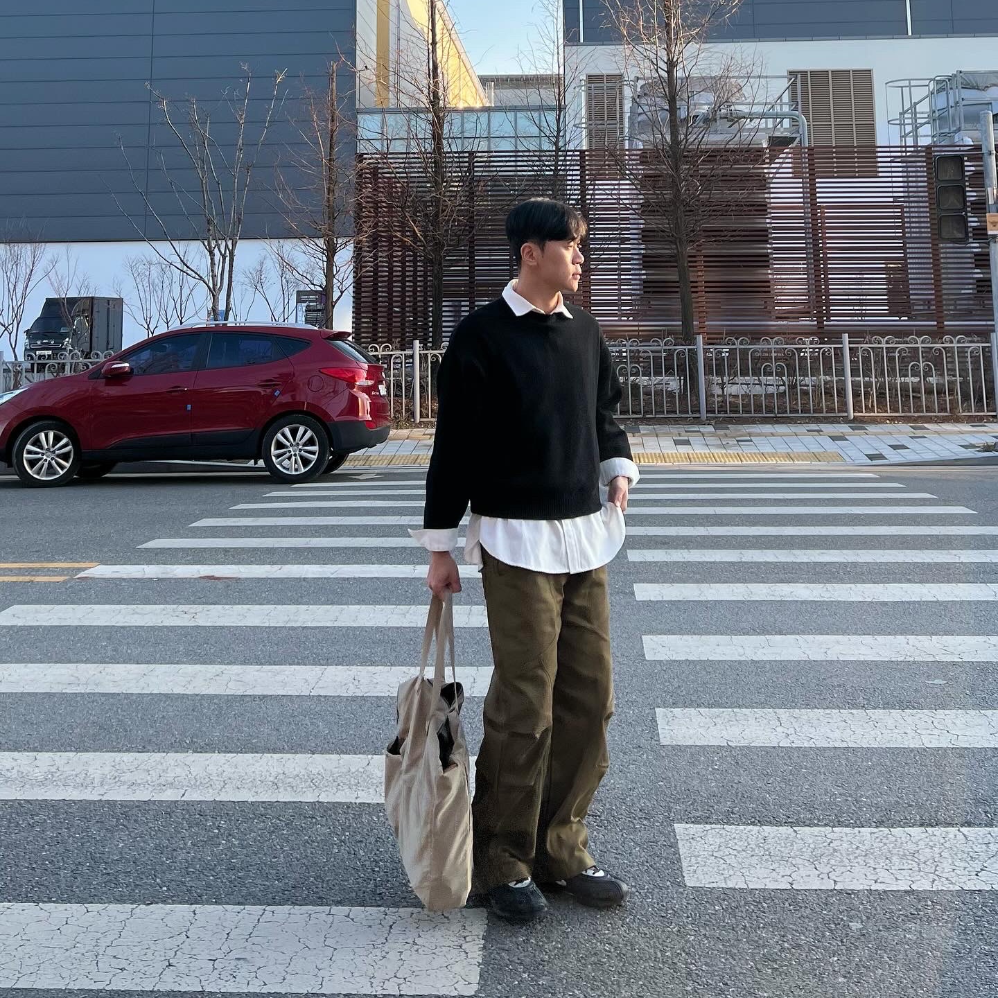 Asics x Kiko Kostadinov Gel-Sokat 2 Carrier Grey 착용 스타일 - 3