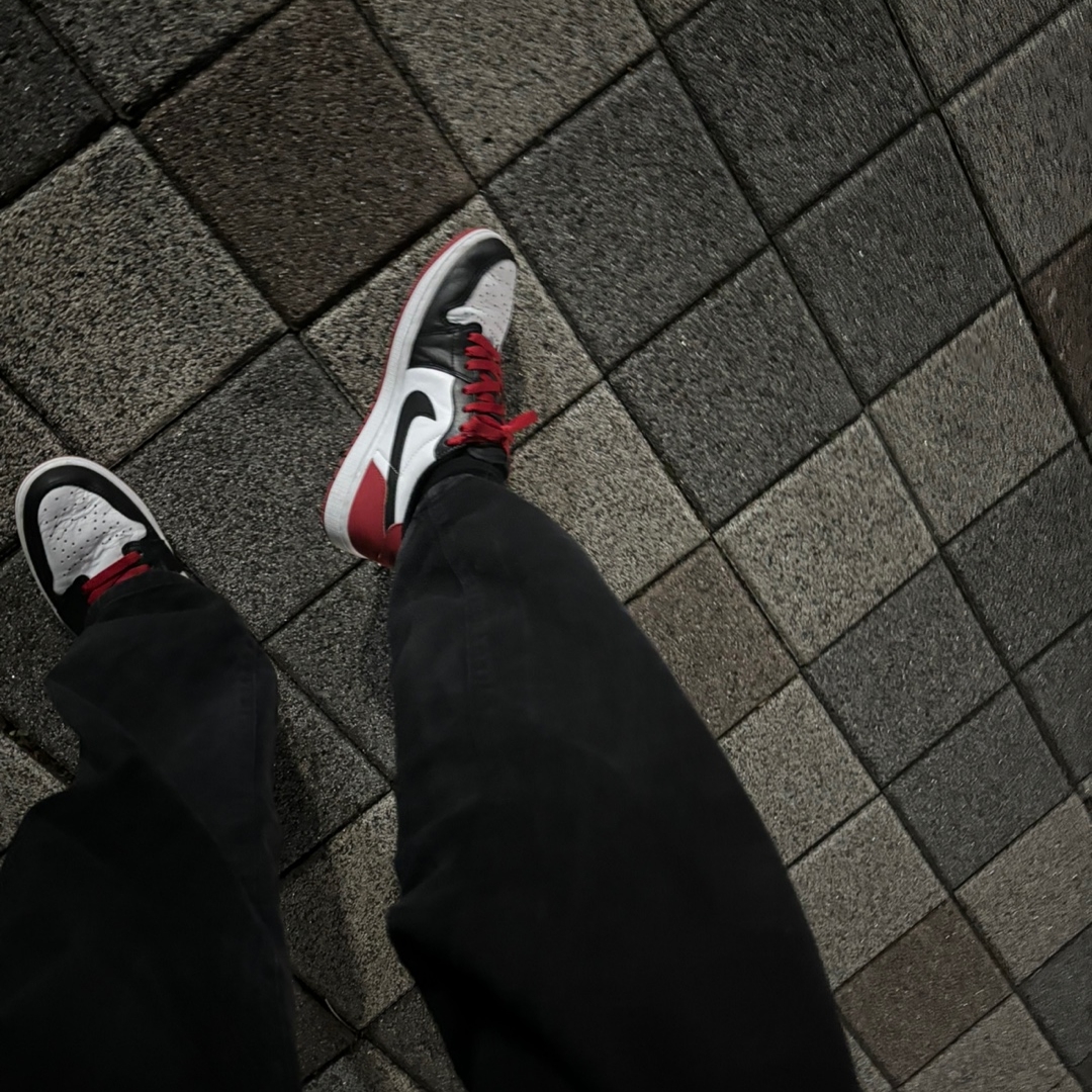 Jordan 1 Retro Low OG Black Toe 착용 스타일