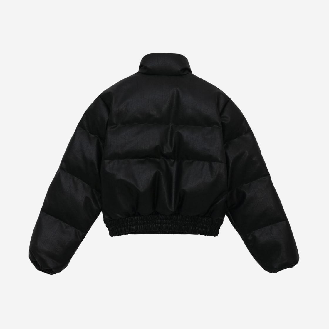 W) Bohemian Seoul Leather Duck Down Metal Logo Padding Black (23 Ver.)