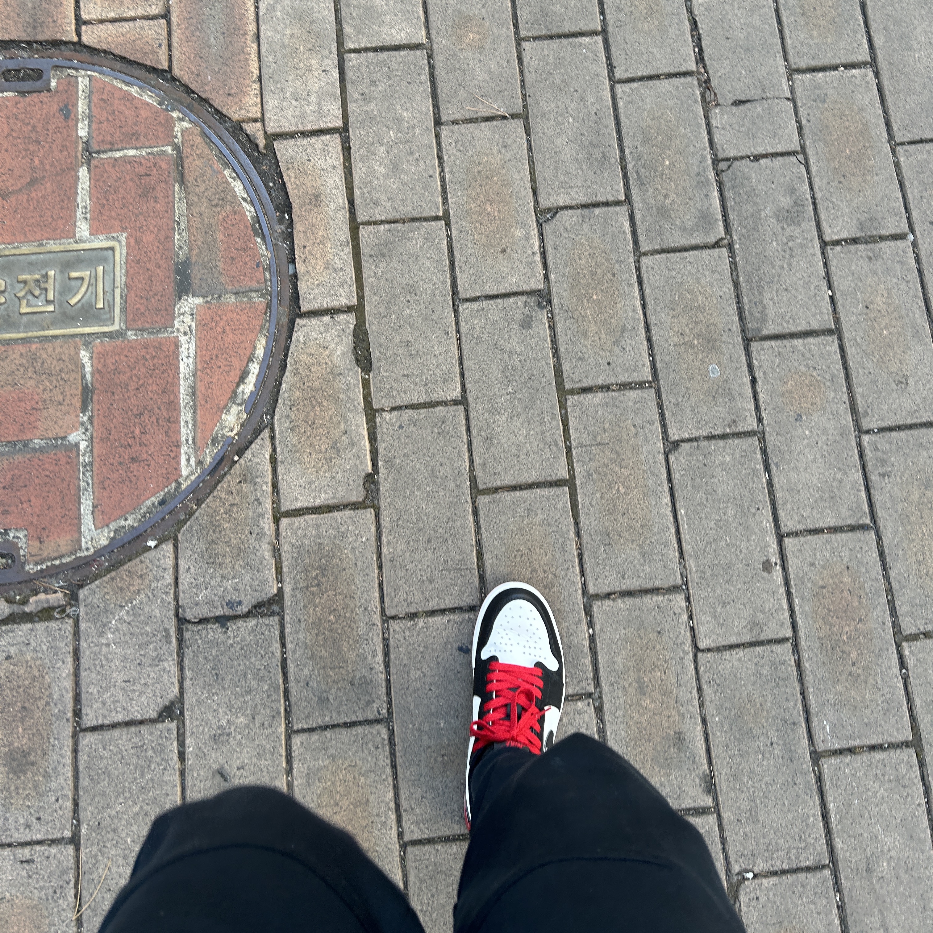 Jordan 1 Retro Low OG Black Toe, Nike NSW Tech Fleece Jogger Black - Asia 착용 스타일