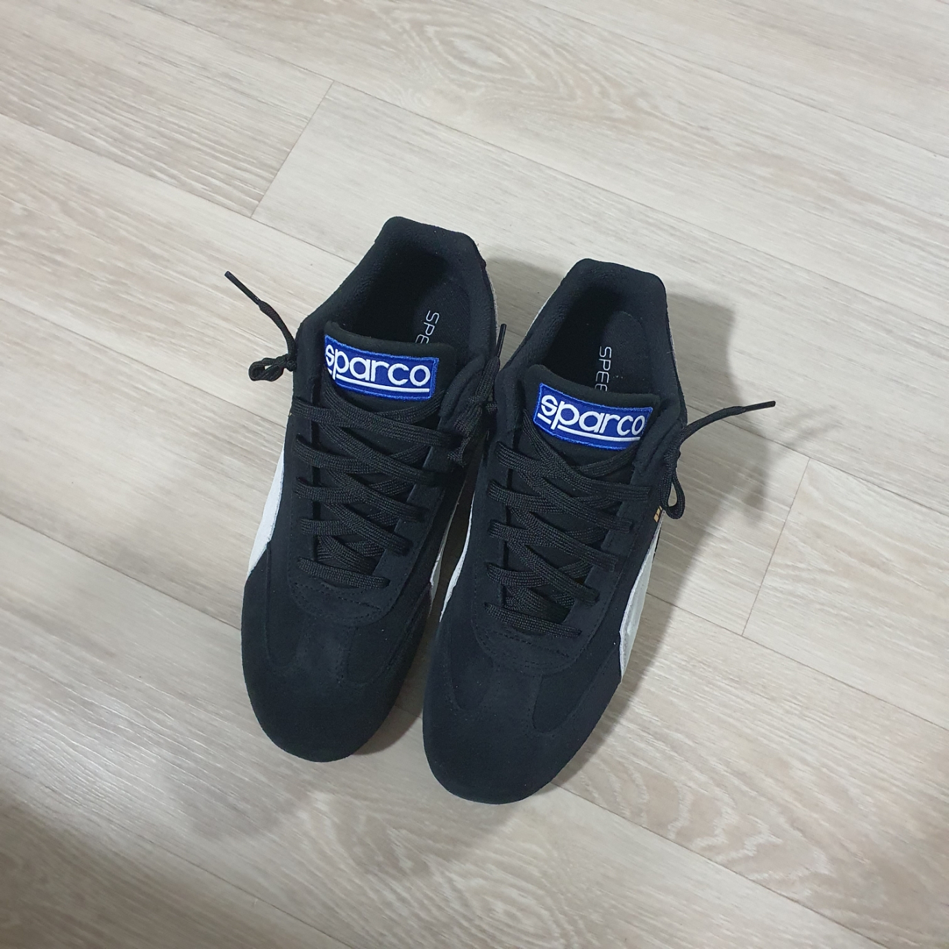 Puma Speedcat OG Sparco Black White 착용 스타일