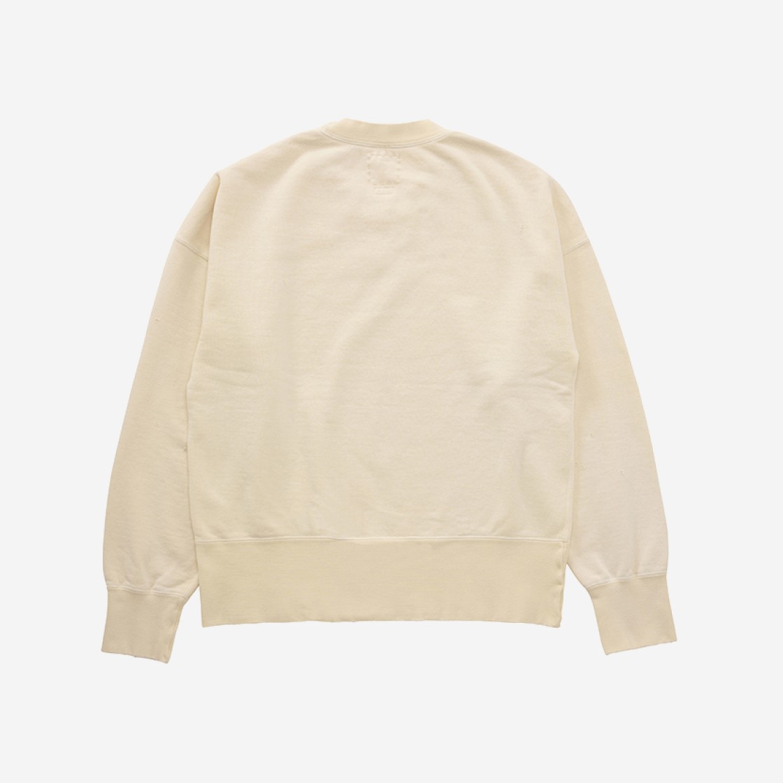 Visvim Court Sweat L/S Crash Light Yellow - 24SS 상세 이미지 2