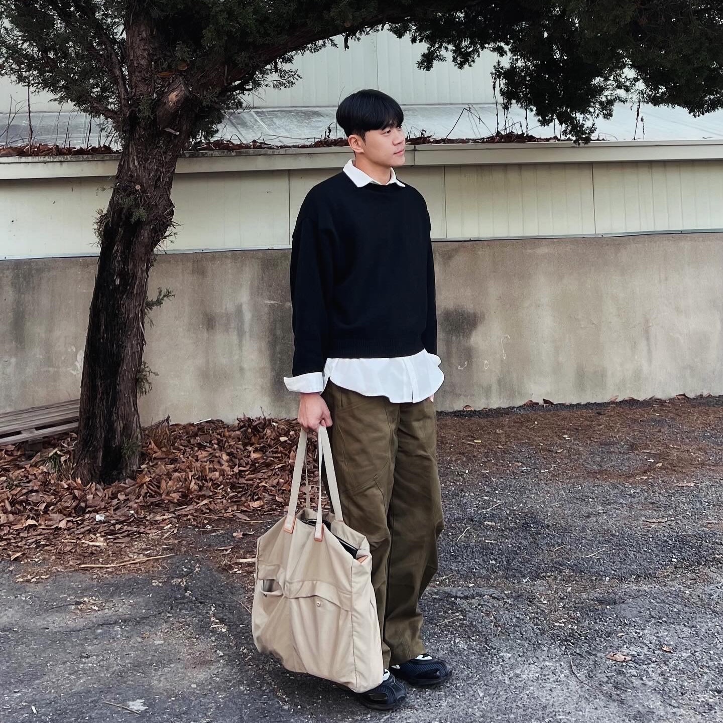 Asics x Kiko Kostadinov Gel-Sokat 2 Carrier Grey 착용 스타일 - 1